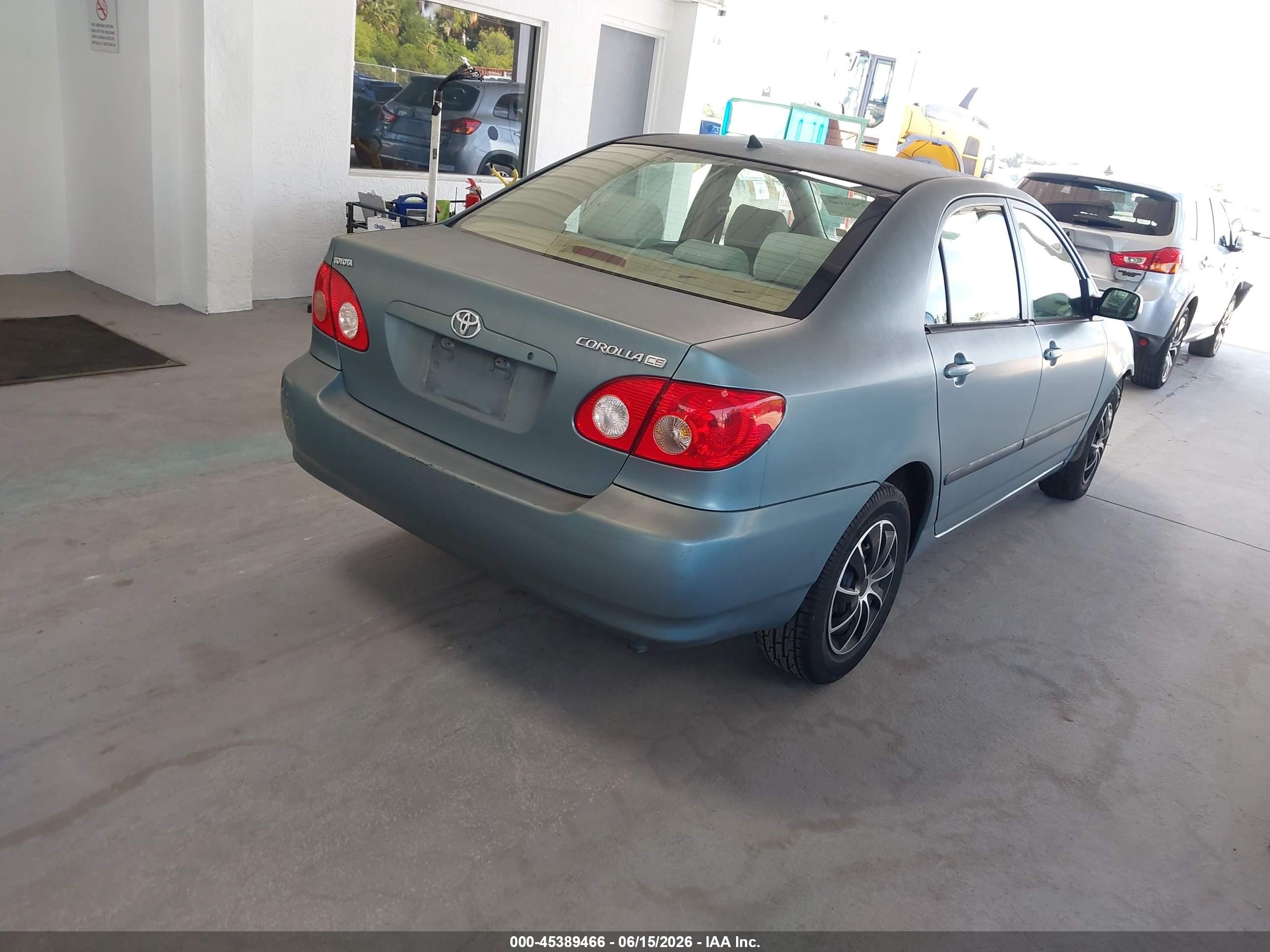 2006 Toyota Corolla Ce Зеленый vin: 1NXBR32E86Z714187