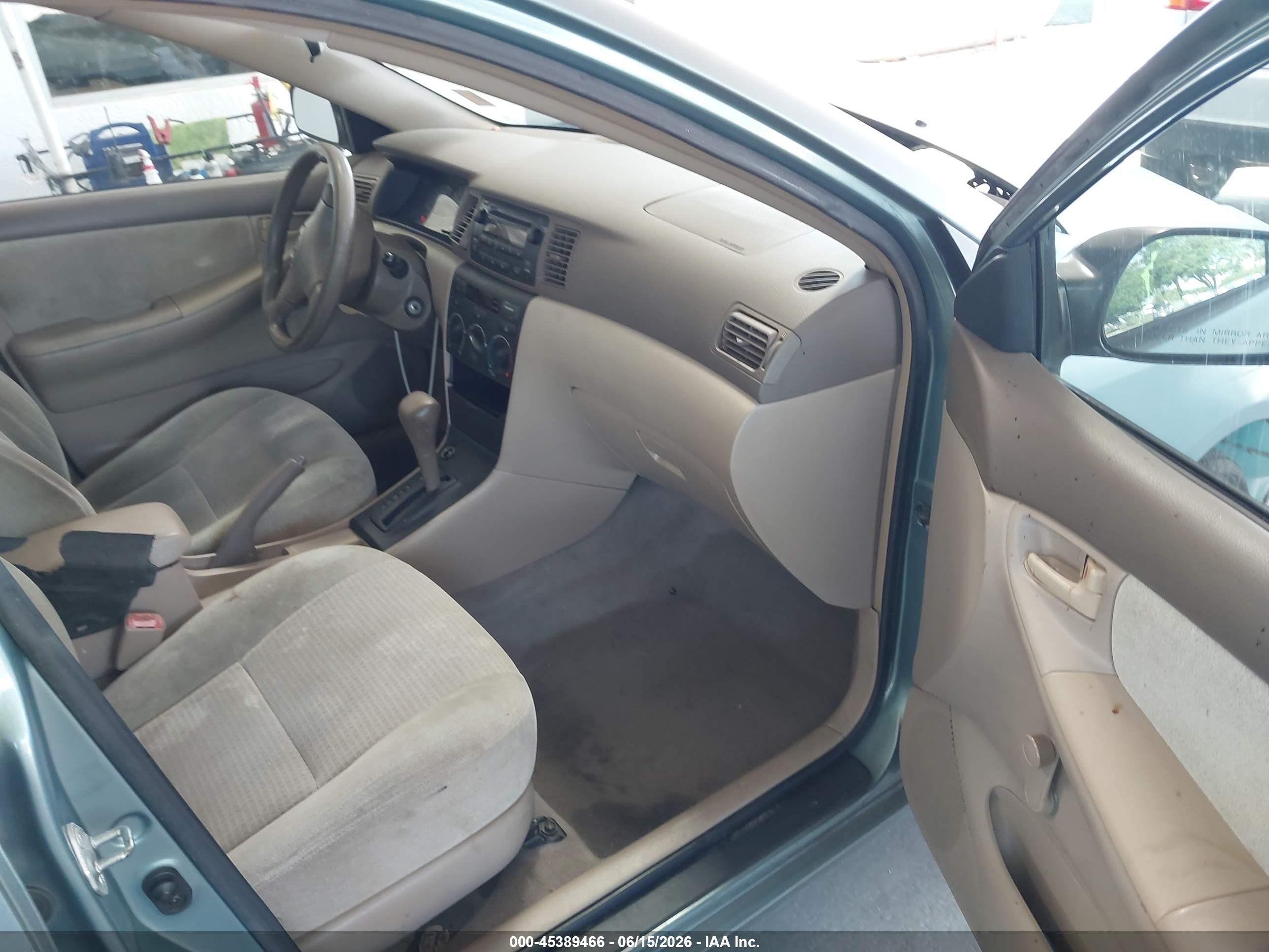 2006 Toyota Corolla Ce Зеленый vin: 1NXBR32E86Z714187
