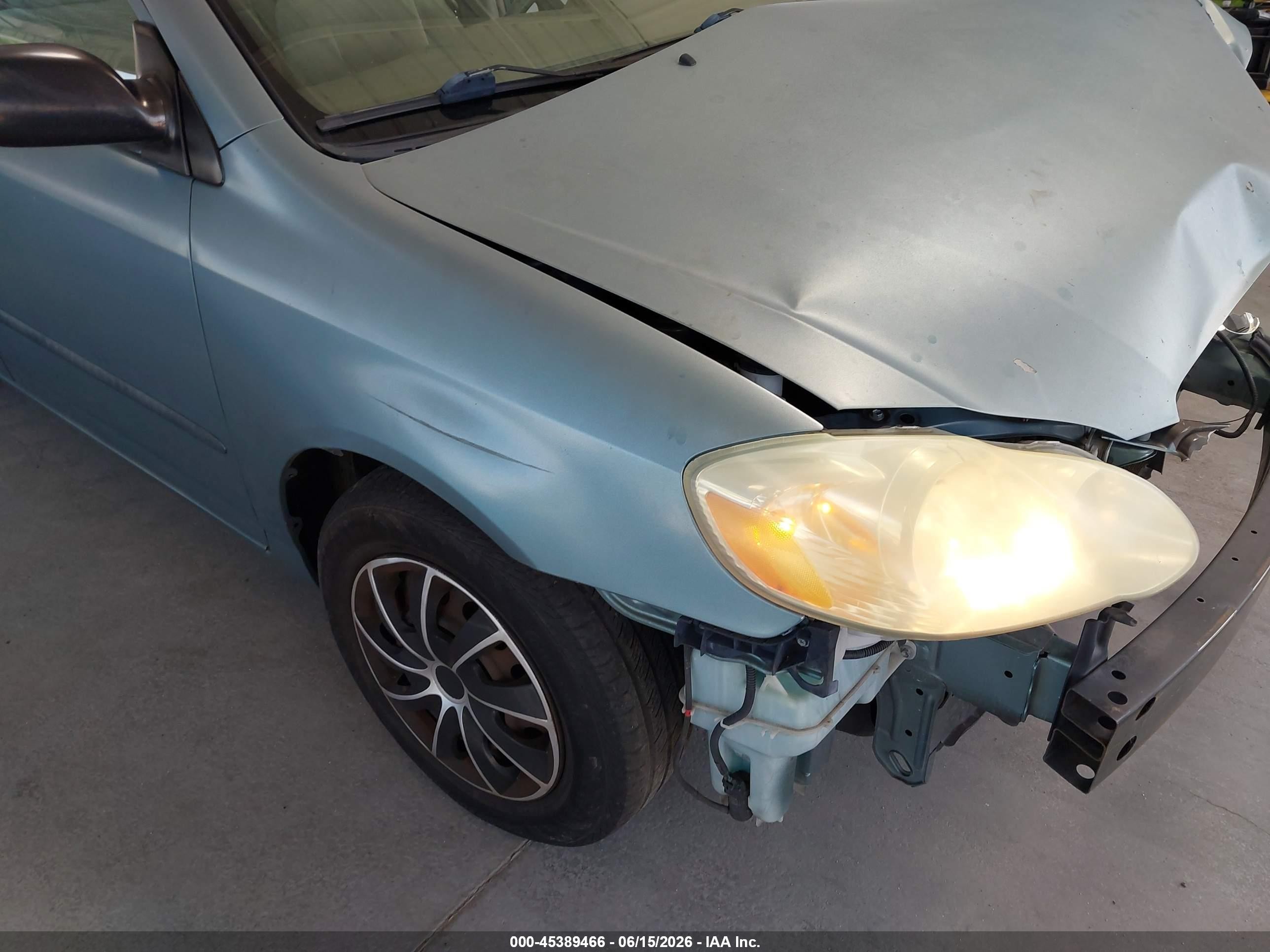 2006 Toyota Corolla Ce Зеленый vin: 1NXBR32E86Z714187