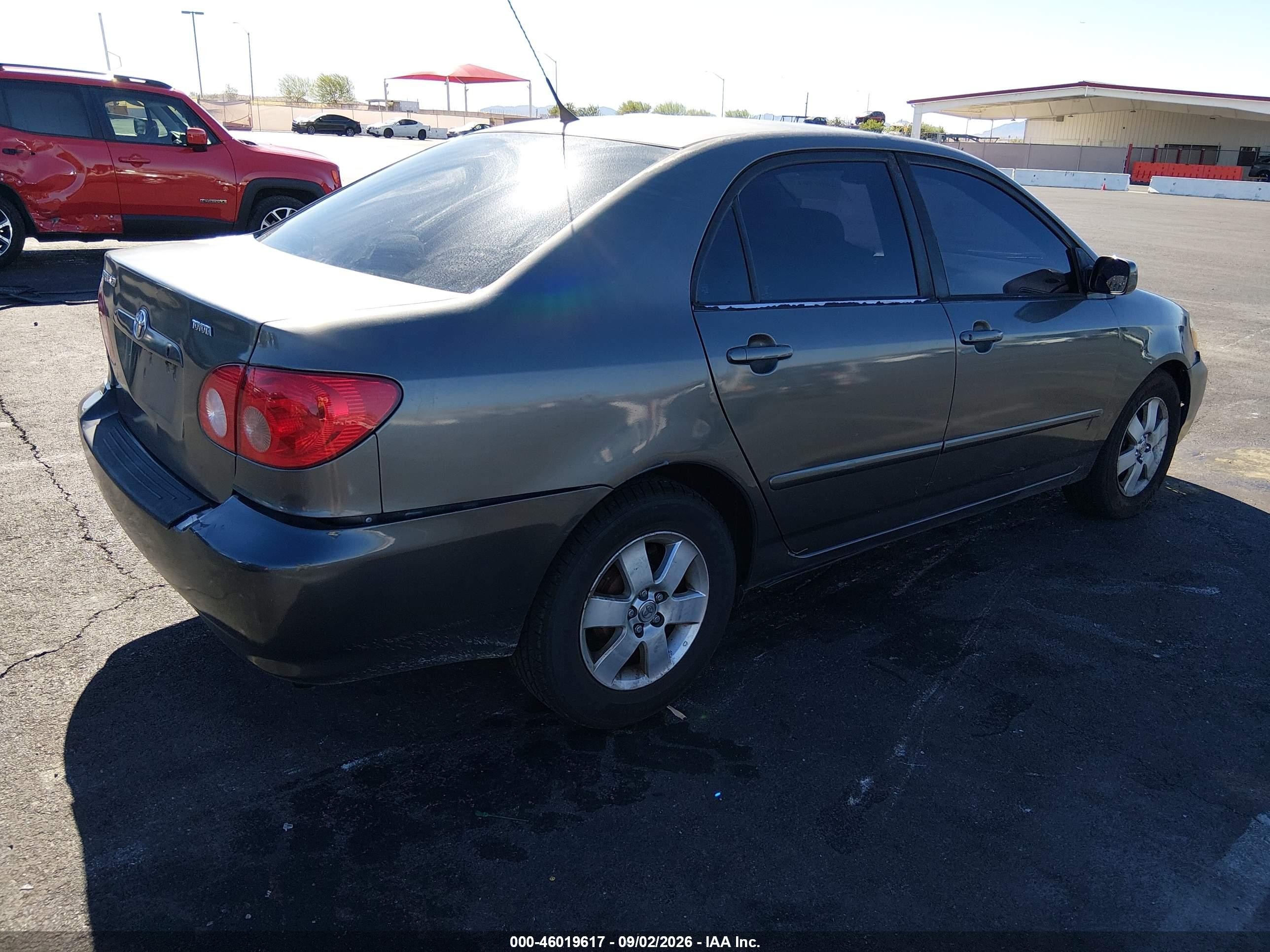 2006 Toyota Corolla Le Gray vin: 1NXBR32E86Z714478