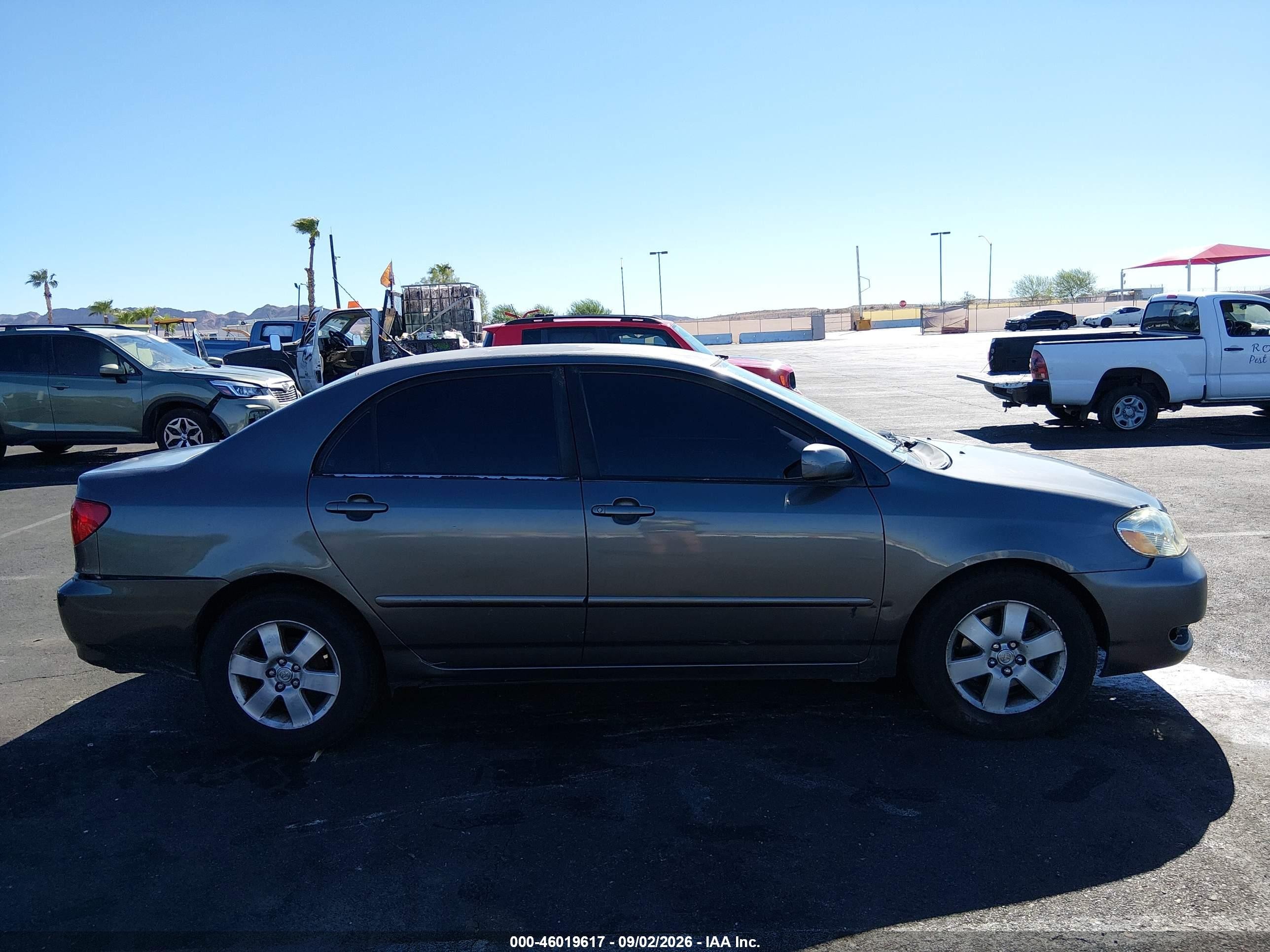 2006 Toyota Corolla Le Gray vin: 1NXBR32E86Z714478