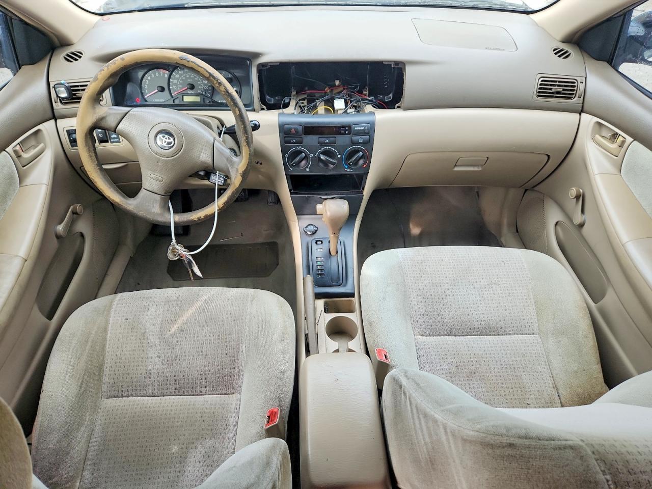 2006 Toyota Corolla Ce Бежевый vin: 1NXBR32E86Z733208