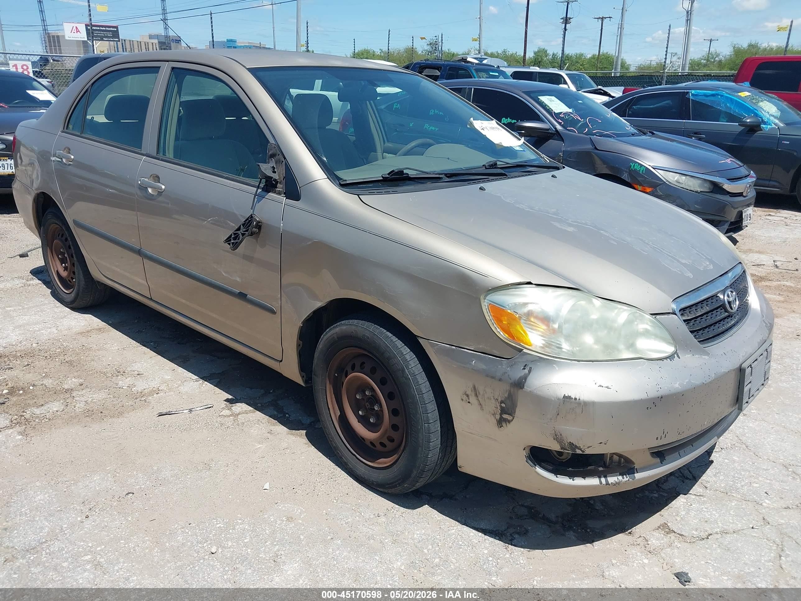 2007 Toyota Corolla Ce Gray vin: 1NXBR32E87Z782927