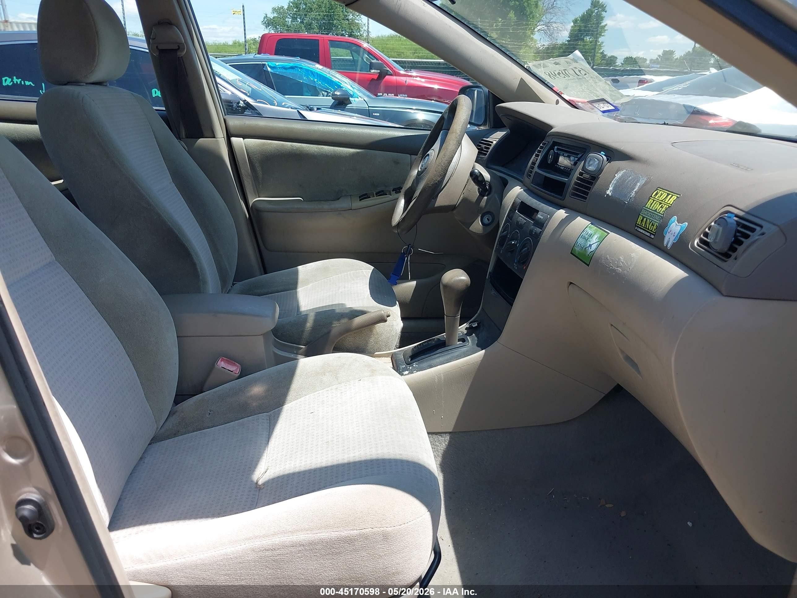 2007 Toyota Corolla Ce Gray vin: 1NXBR32E87Z782927