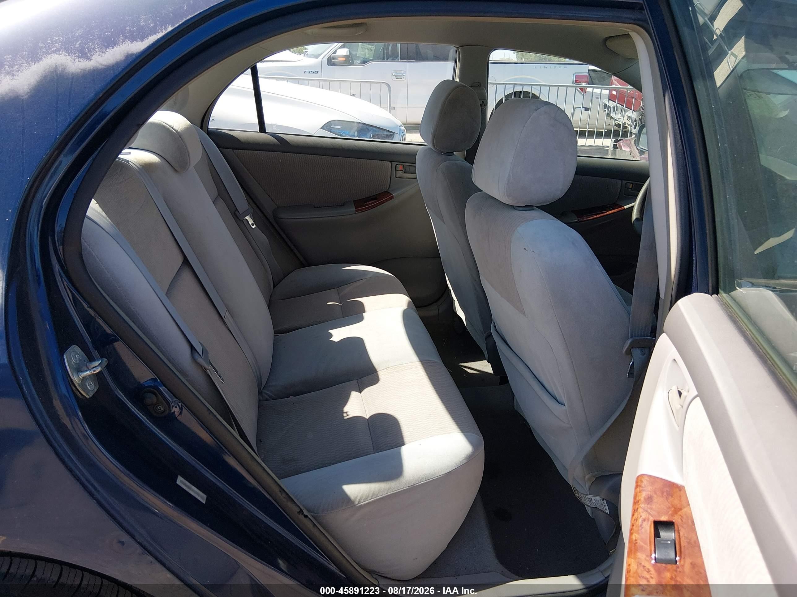 2008 Toyota Corolla Le Blue vin: 1NXBR32E88Z034647