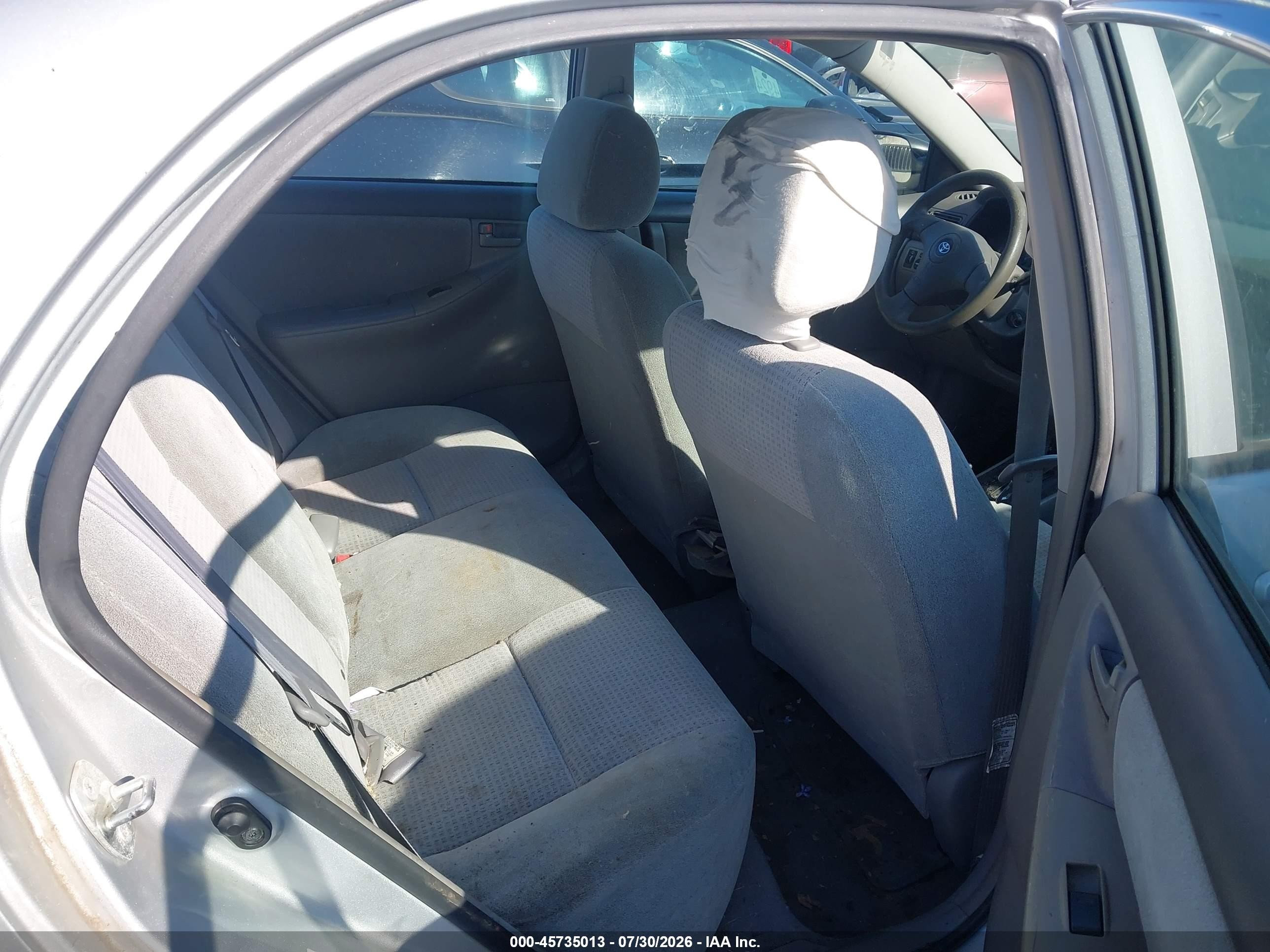 2008 Toyota Corolla Ce Серый vin: 1NXBR32E88Z045129