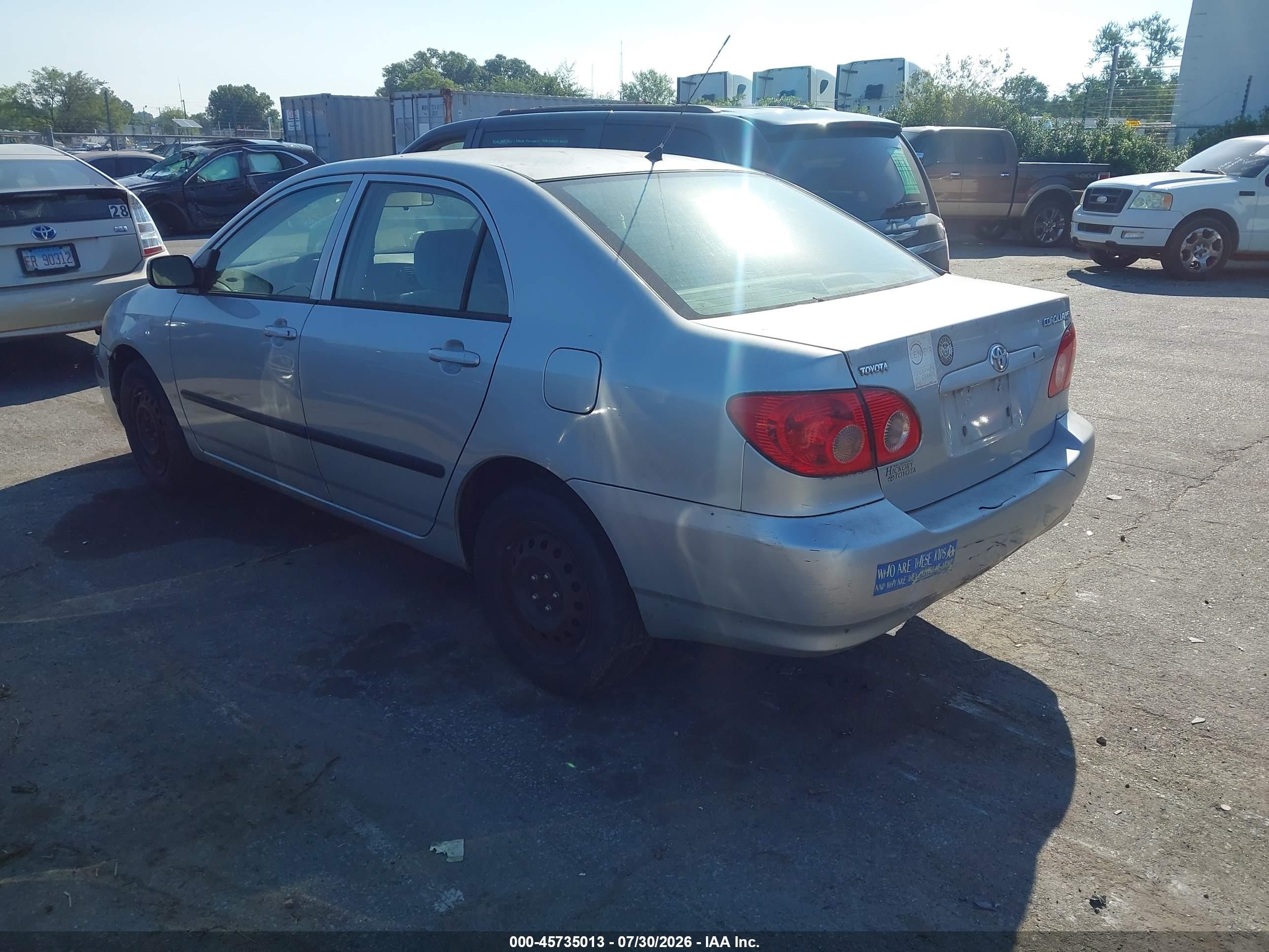 2008 Toyota Corolla Ce Серый vin: 1NXBR32E88Z045129
