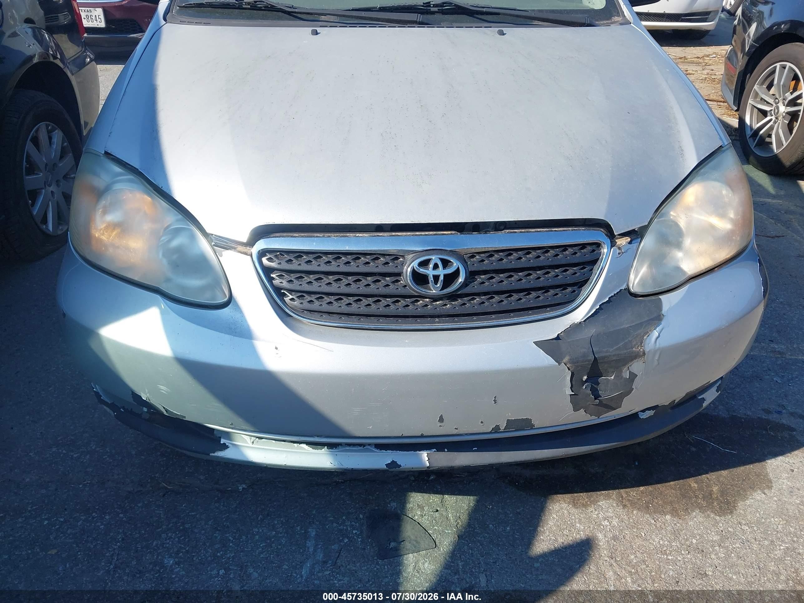2008 Toyota Corolla Ce Серый vin: 1NXBR32E88Z045129