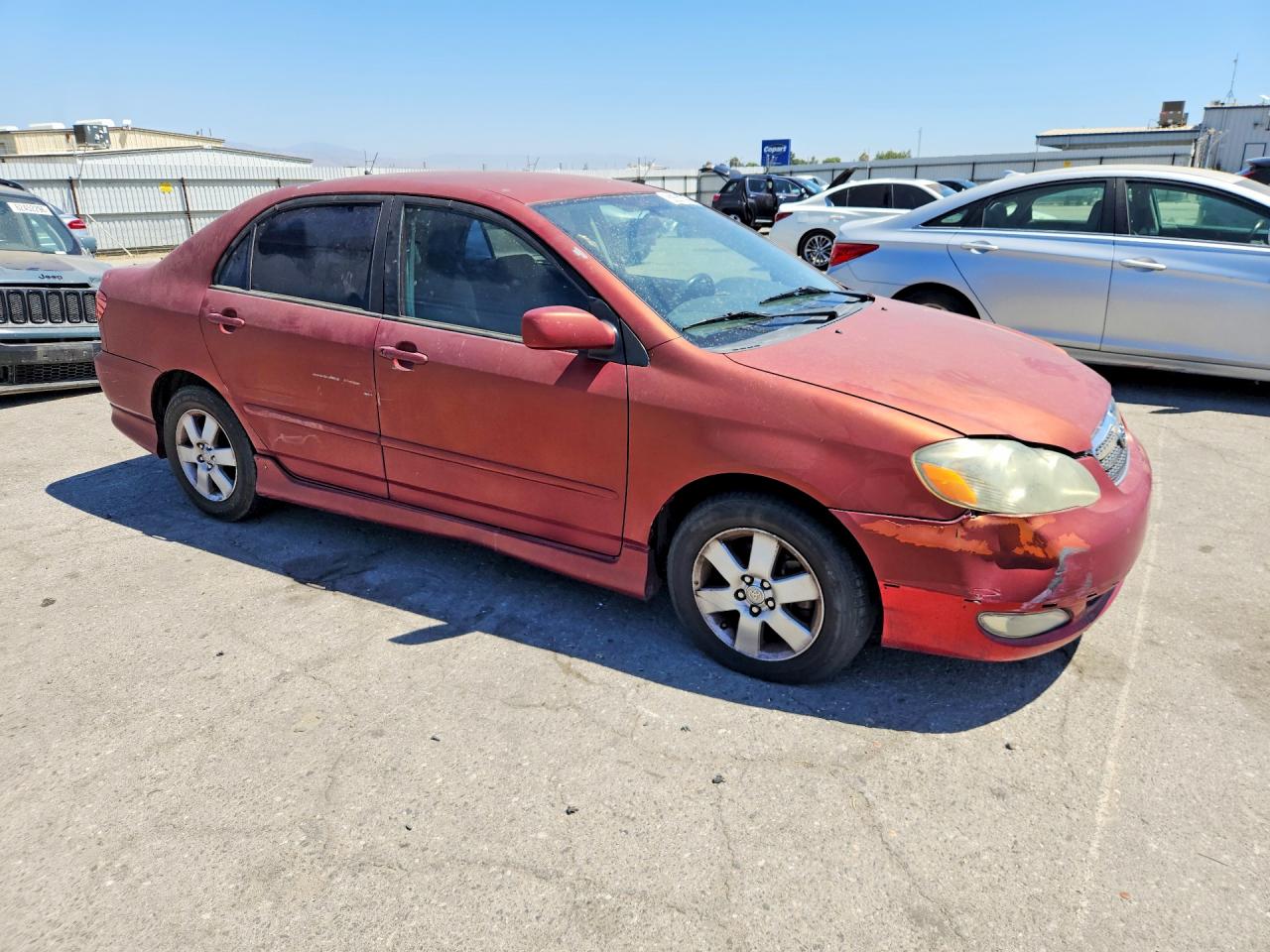 2008 Toyota Corolla S Red vin: 1NXBR32E88Z952625