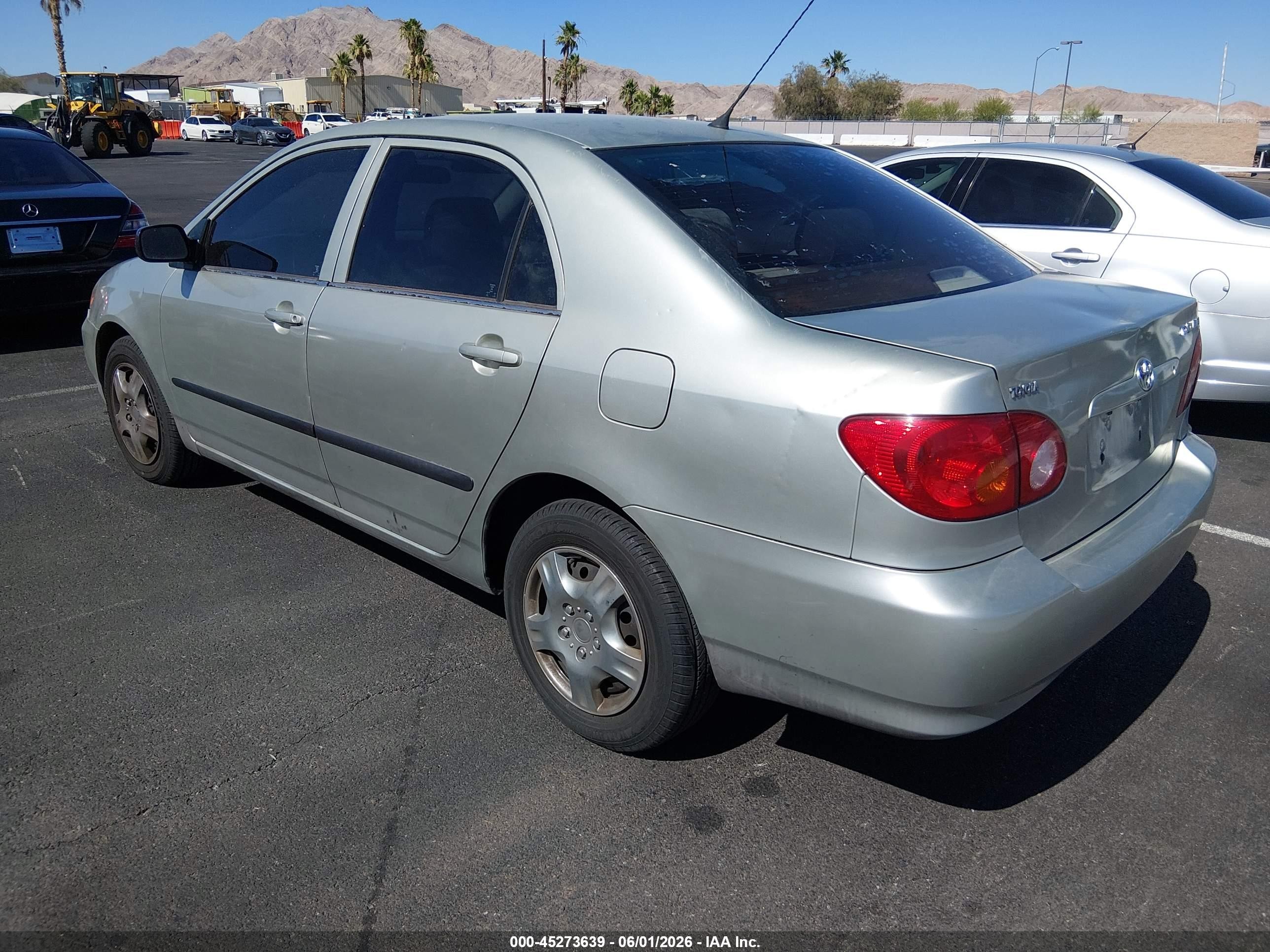 2003 Toyota Corolla Ce Зеленый vin: 1NXBR32E93Z015128