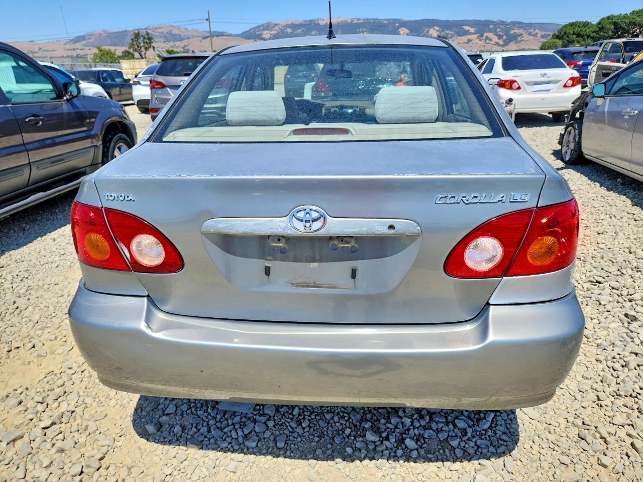 2003 Toyota Corolla Le Серый vin: 1NXBR32E93Z035332