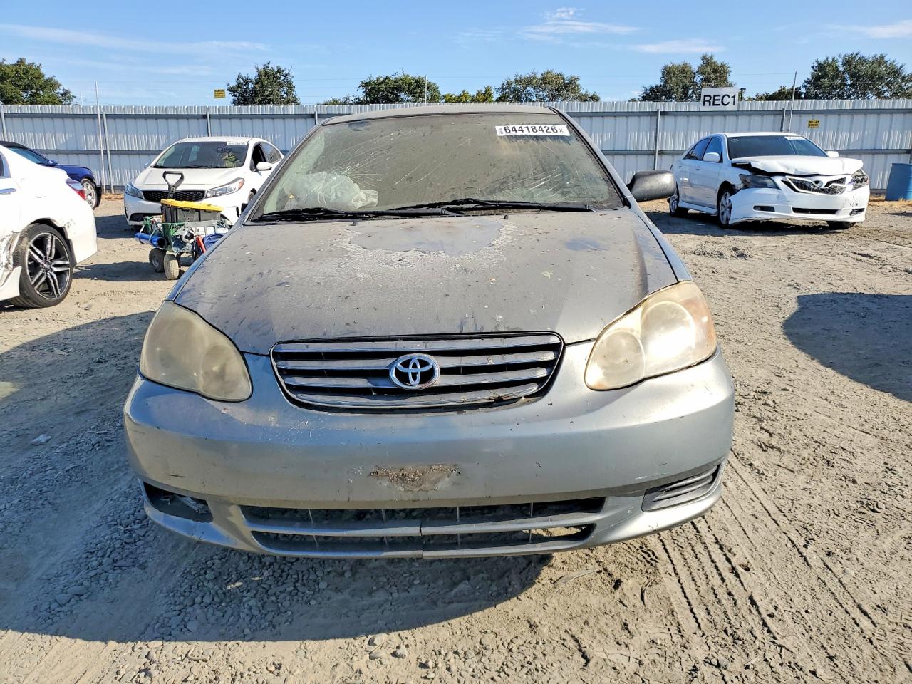 2004 Toyota Corolla Ce Teal vin: 1NXBR32E94Z213340