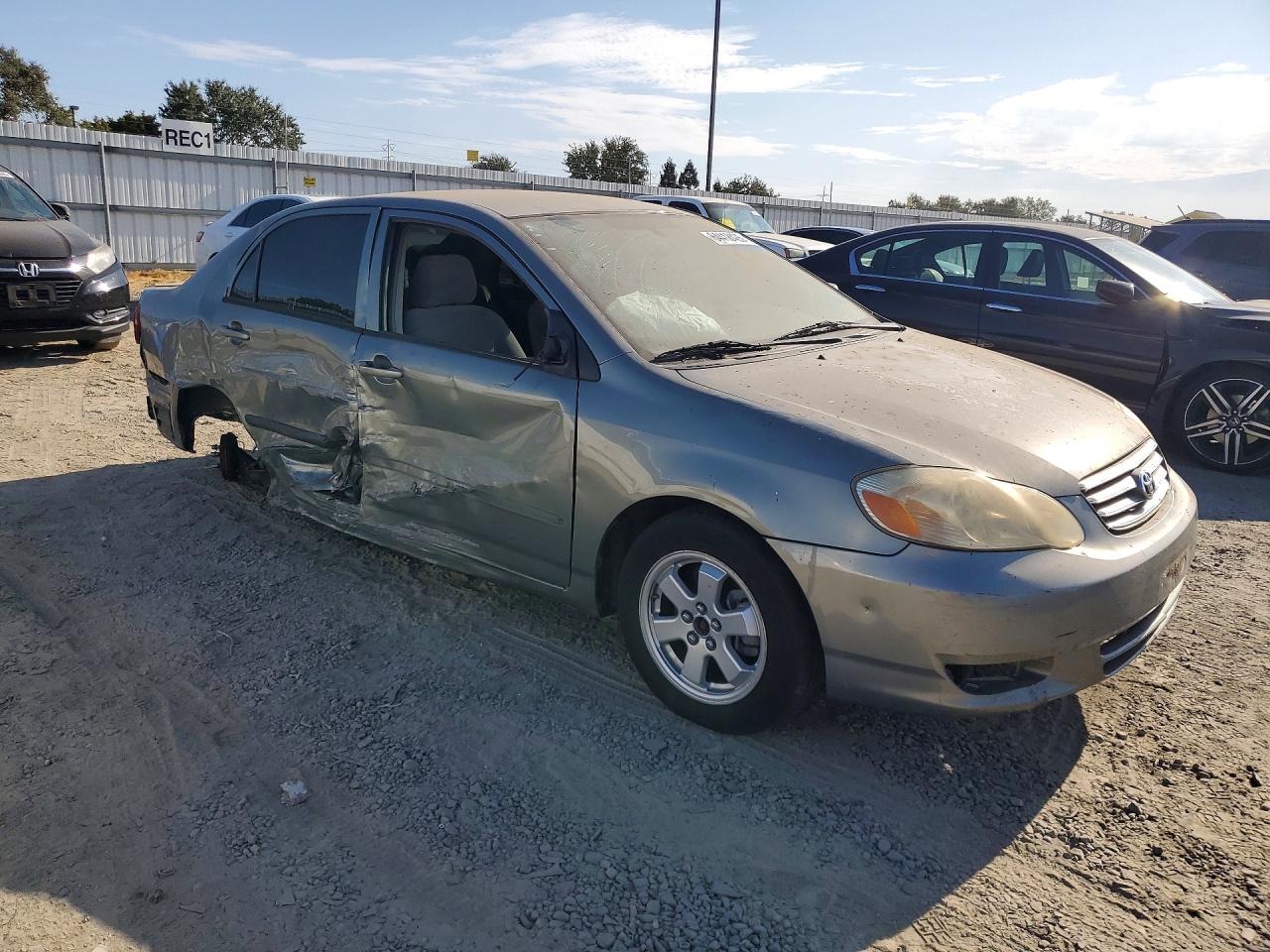 2004 Toyota Corolla Ce Teal vin: 1NXBR32E94Z213340