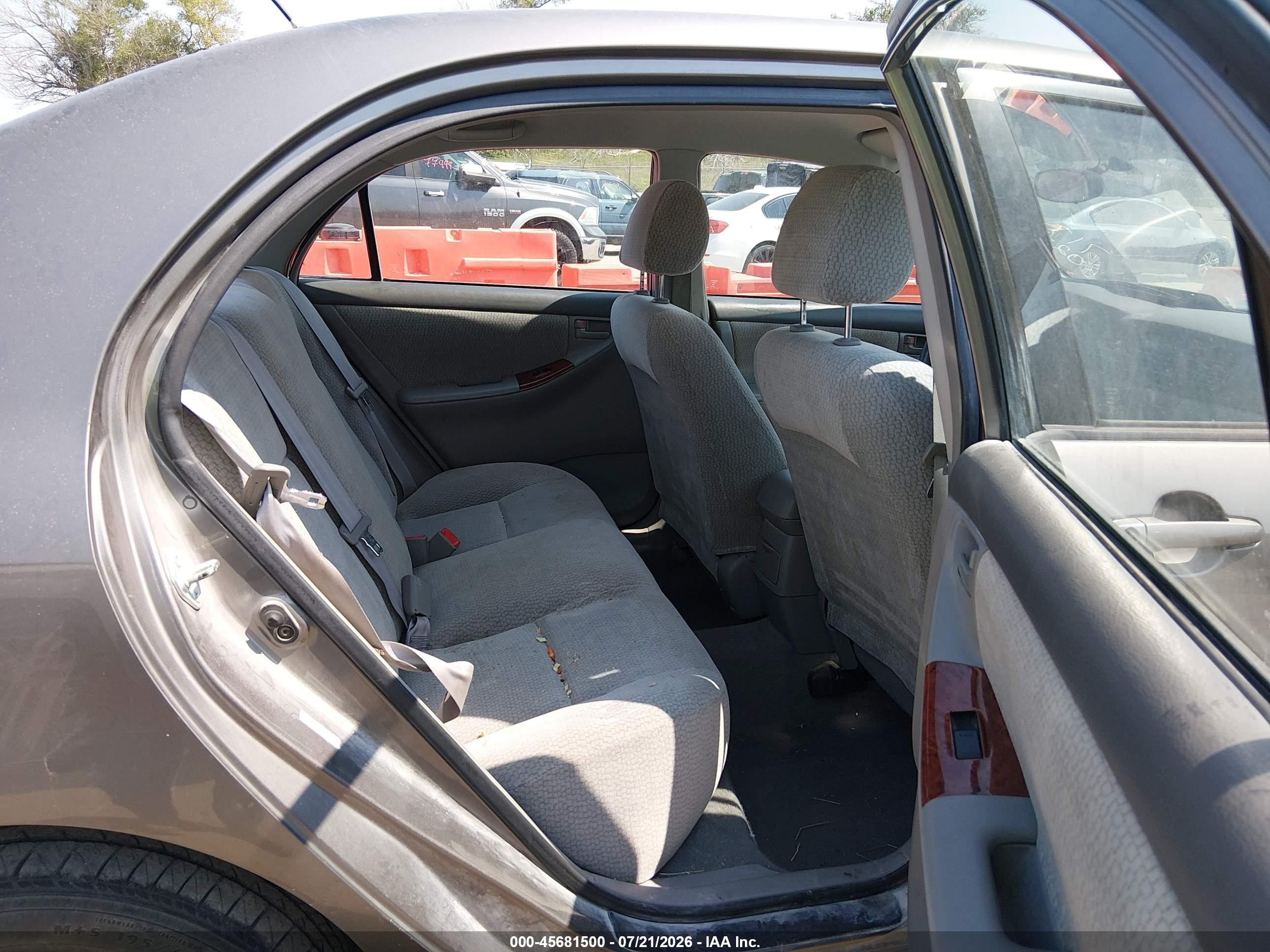 2004 Toyota Corolla Le Серый vin: 1NXBR32E94Z309968