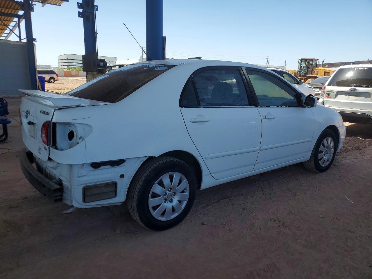 2004 Toyota Corolla Le Белый vin: 1NXBR32E94Z320078