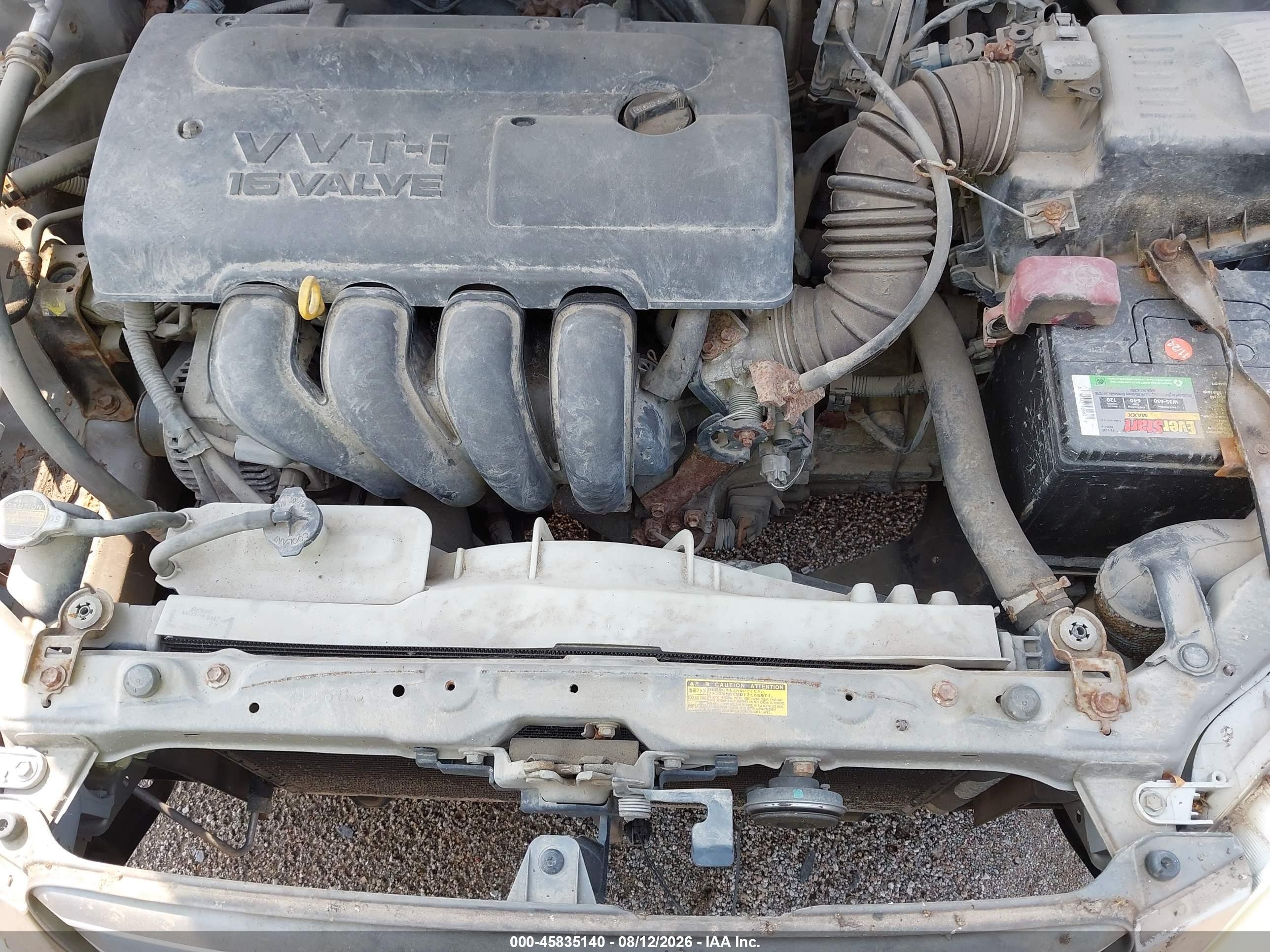 2004 Toyota Corolla Ce Gold vin: 1NXBR32E94Z321540