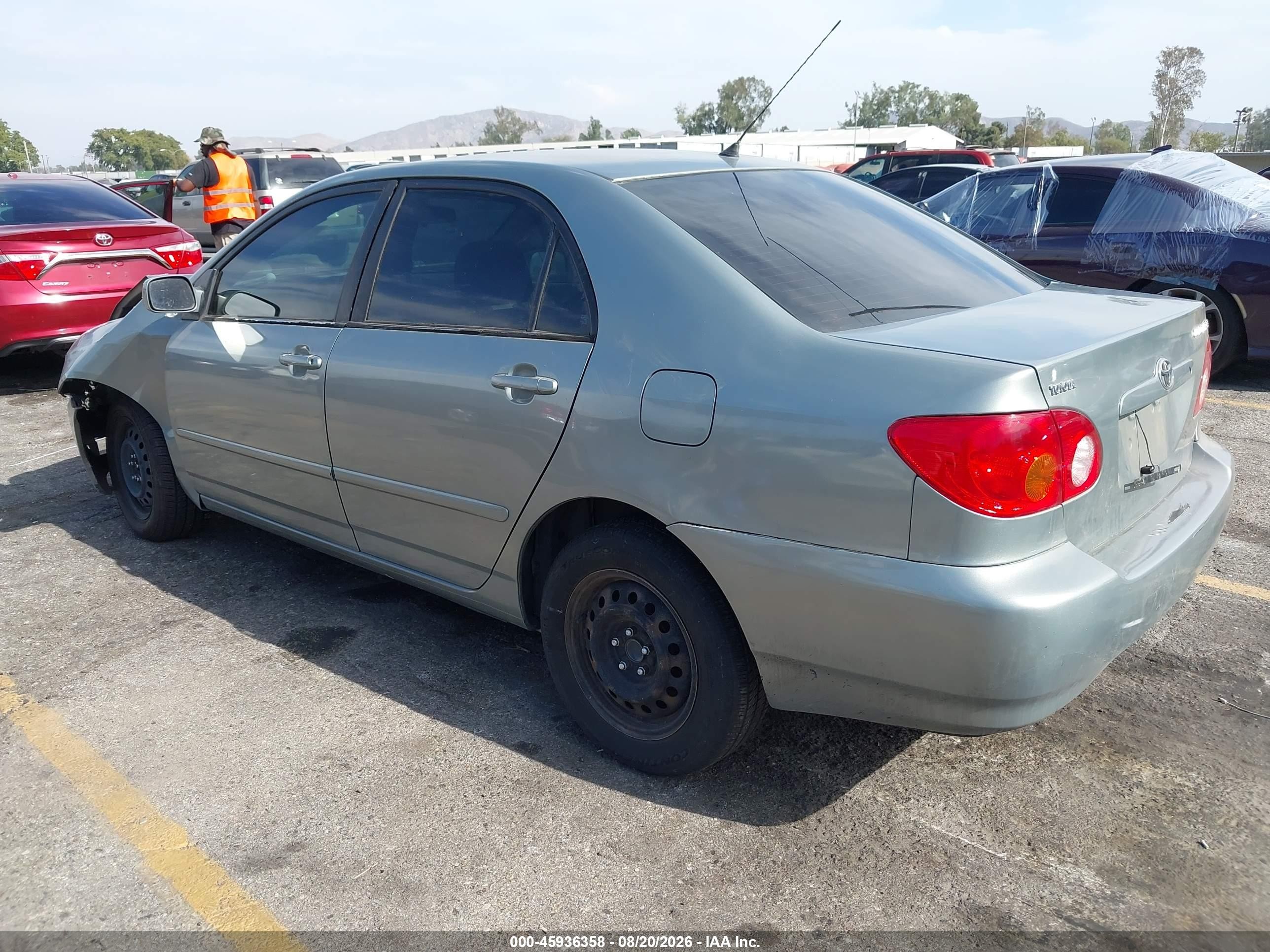 2004 Toyota Corolla Le Champagne vin: 1NXBR32E94Z340993
