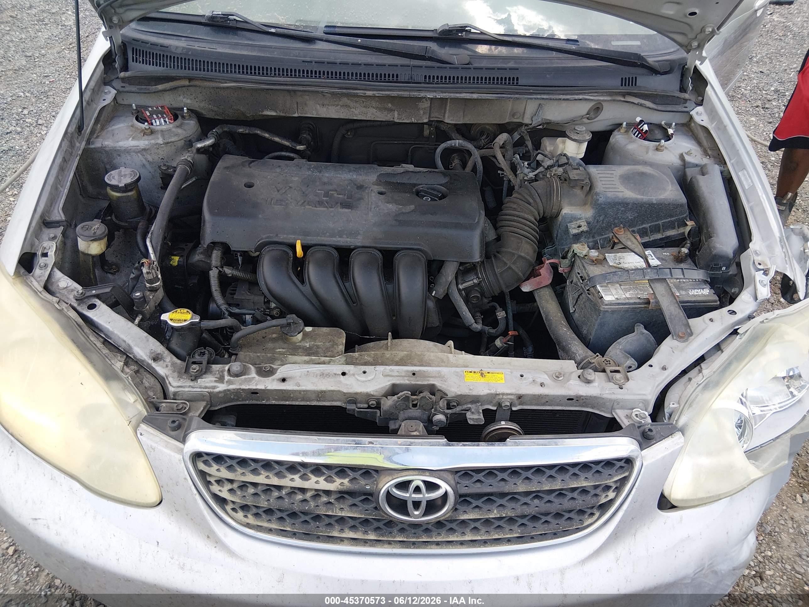 2006 Toyota Corolla Le Серебряный vin: 1NXBR32E96Z604118