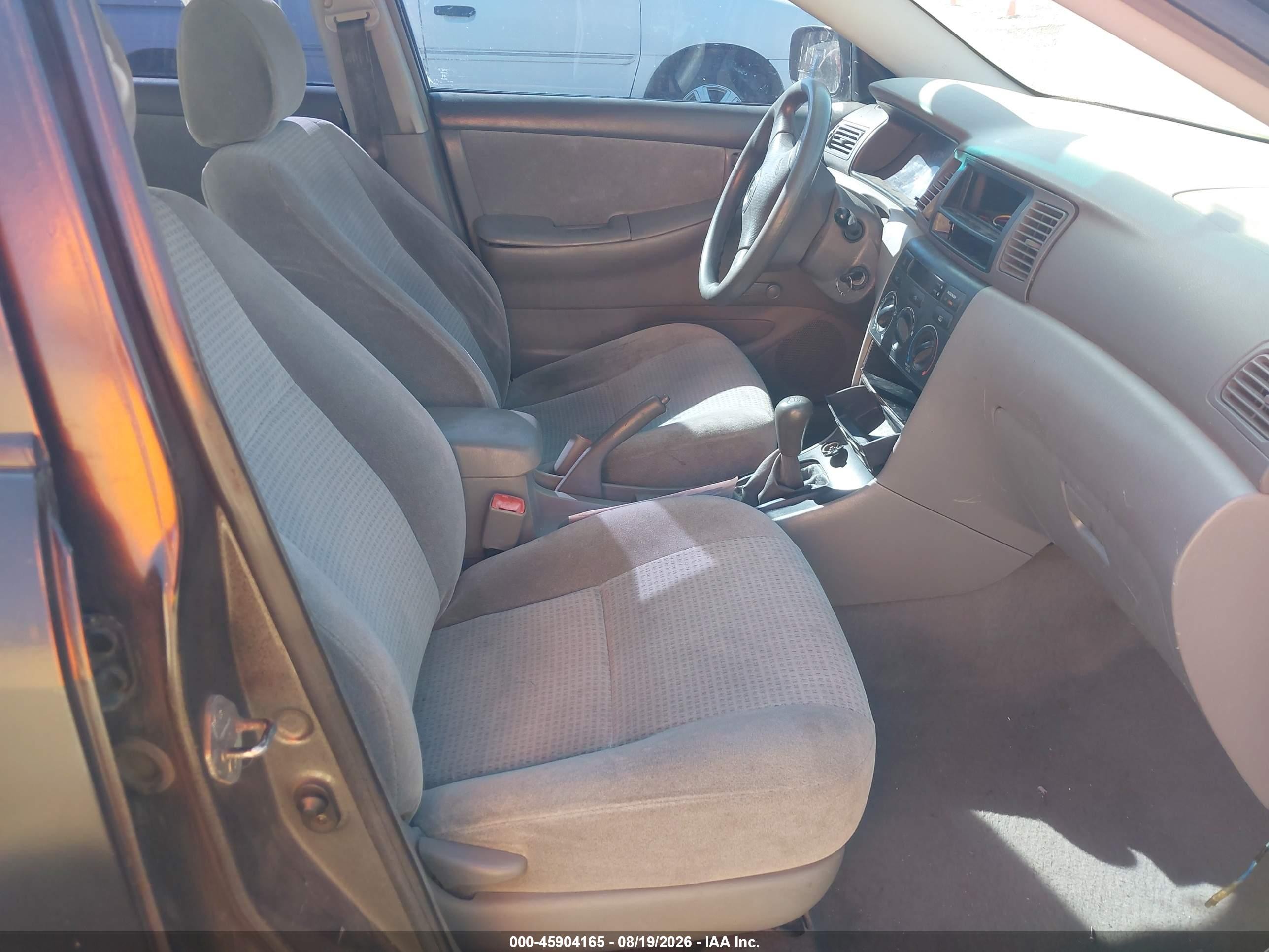2006 Toyota Corolla Ce Black vin: 1NXBR32E96Z650192