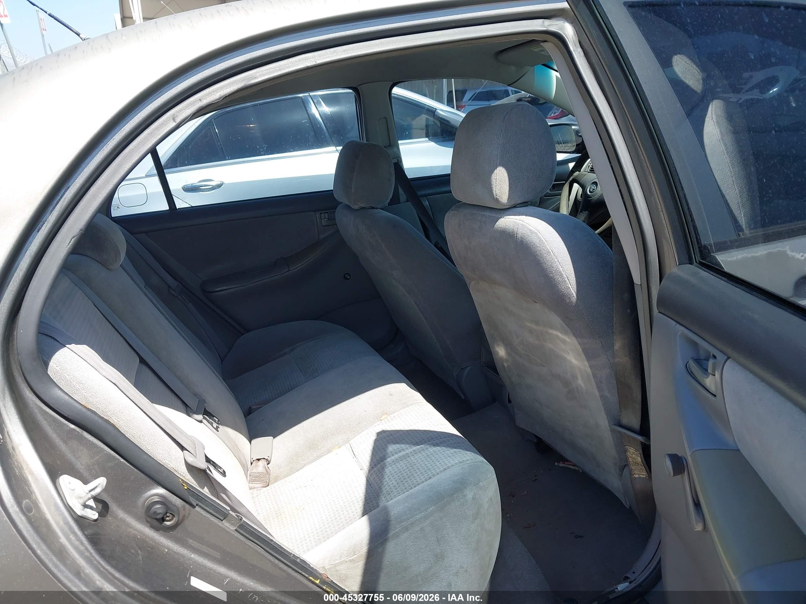2006 Toyota Corolla Ce Gray vin: 1NXBR32E96Z666571