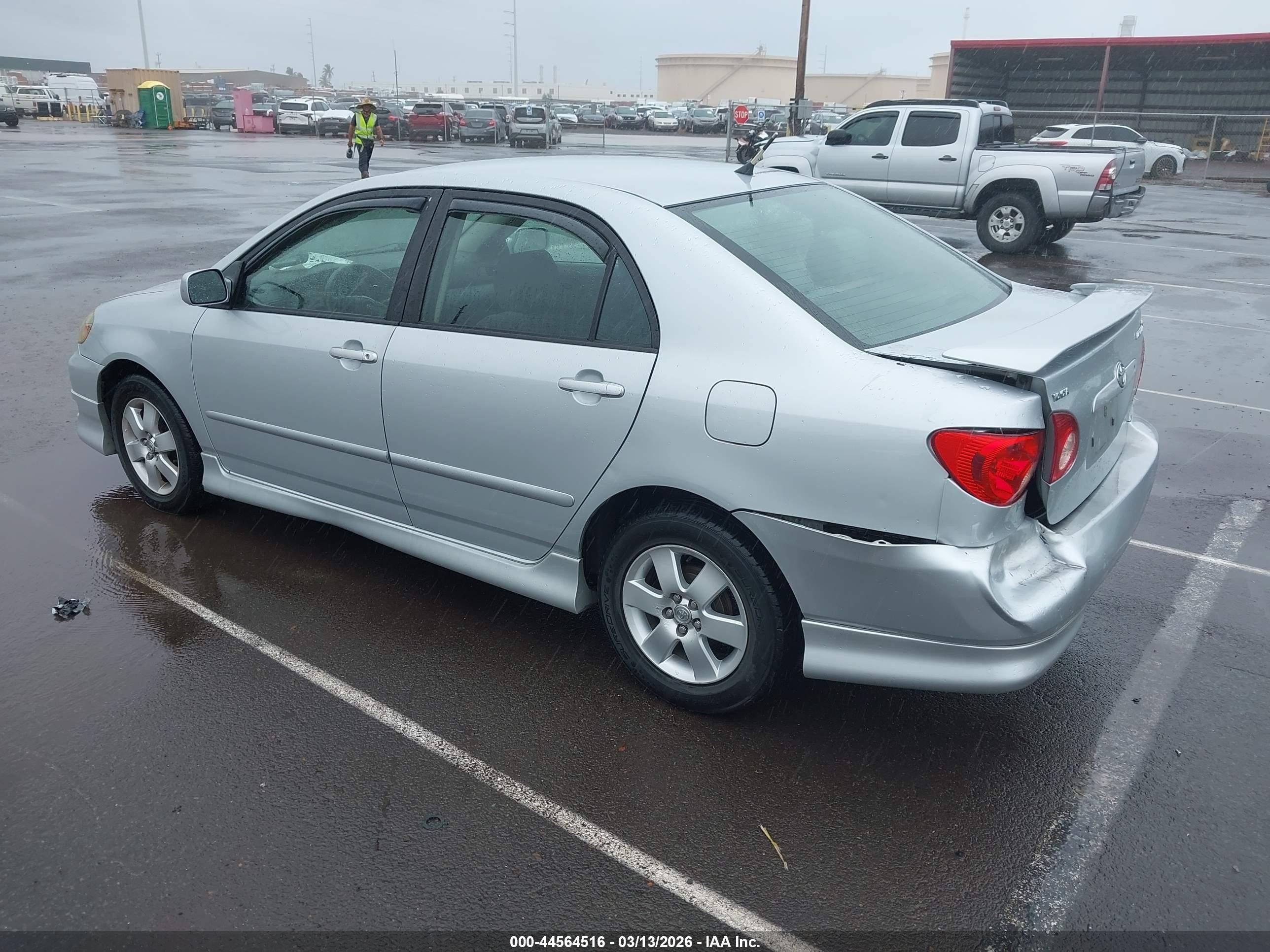 2006 Toyota Corolla S Silver vin: 1NXBR32E96Z738045