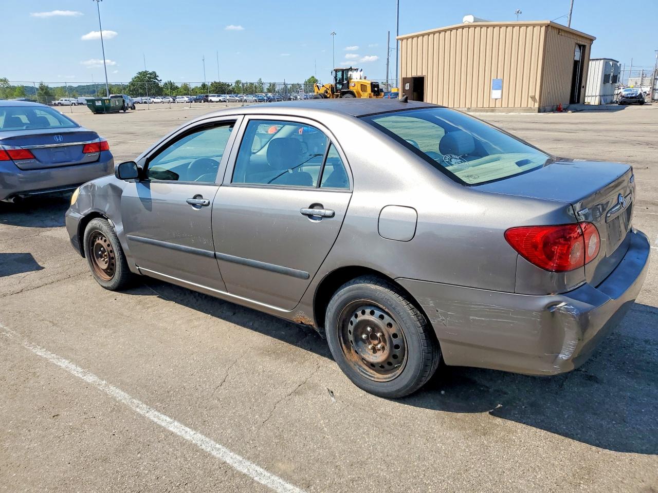 2006 Toyota Corolla Ce Серый vin: 1NXBR32E96Z750048