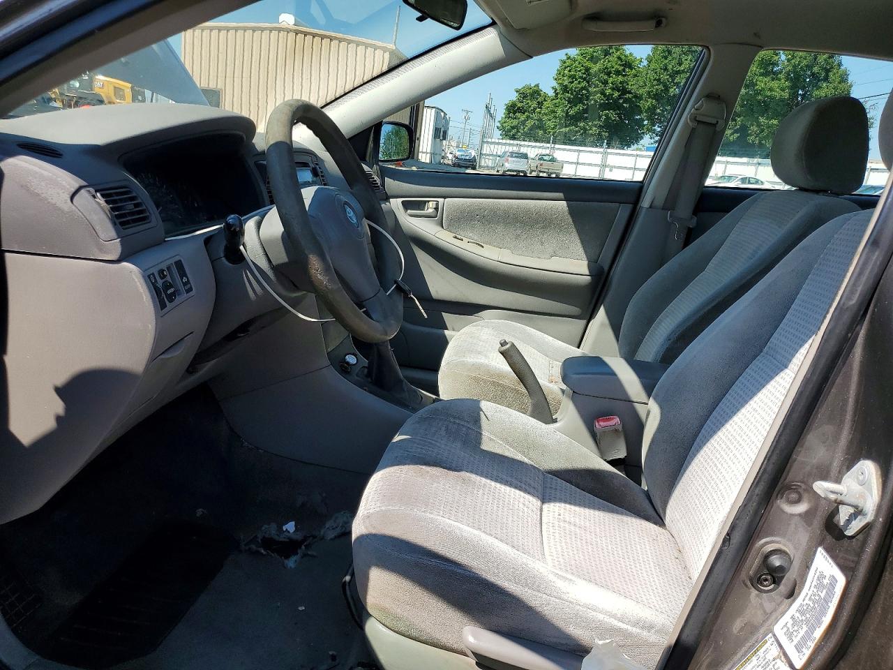 2006 Toyota Corolla Ce Серый vin: 1NXBR32E96Z750048