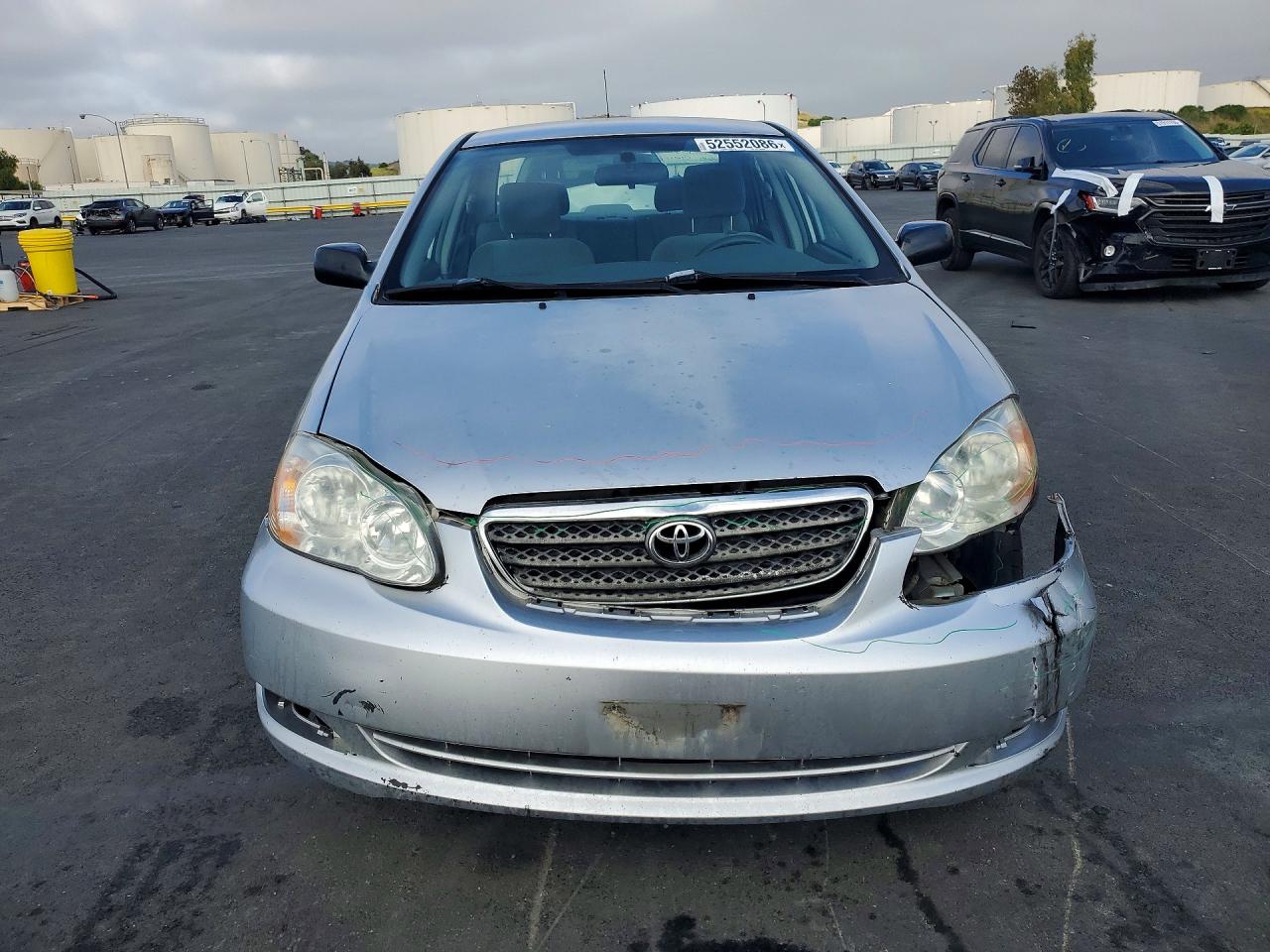 2007 Toyota Corolla Ce Silver vin: 1NXBR32E97Z777722