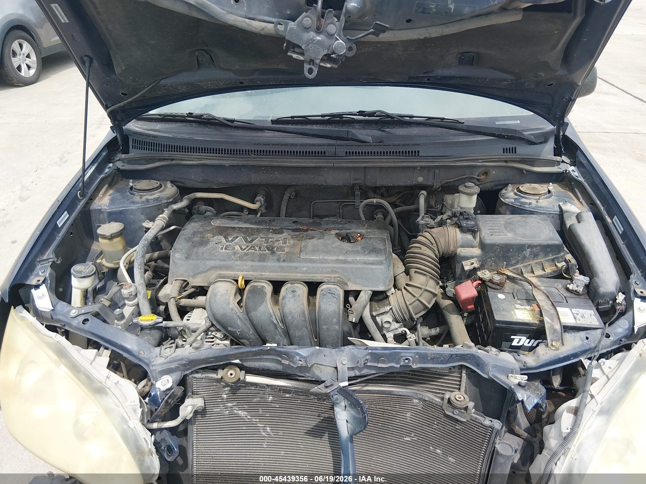 2007 Toyota Corolla Ce Blue vin: 1NXBR32E97Z798067
