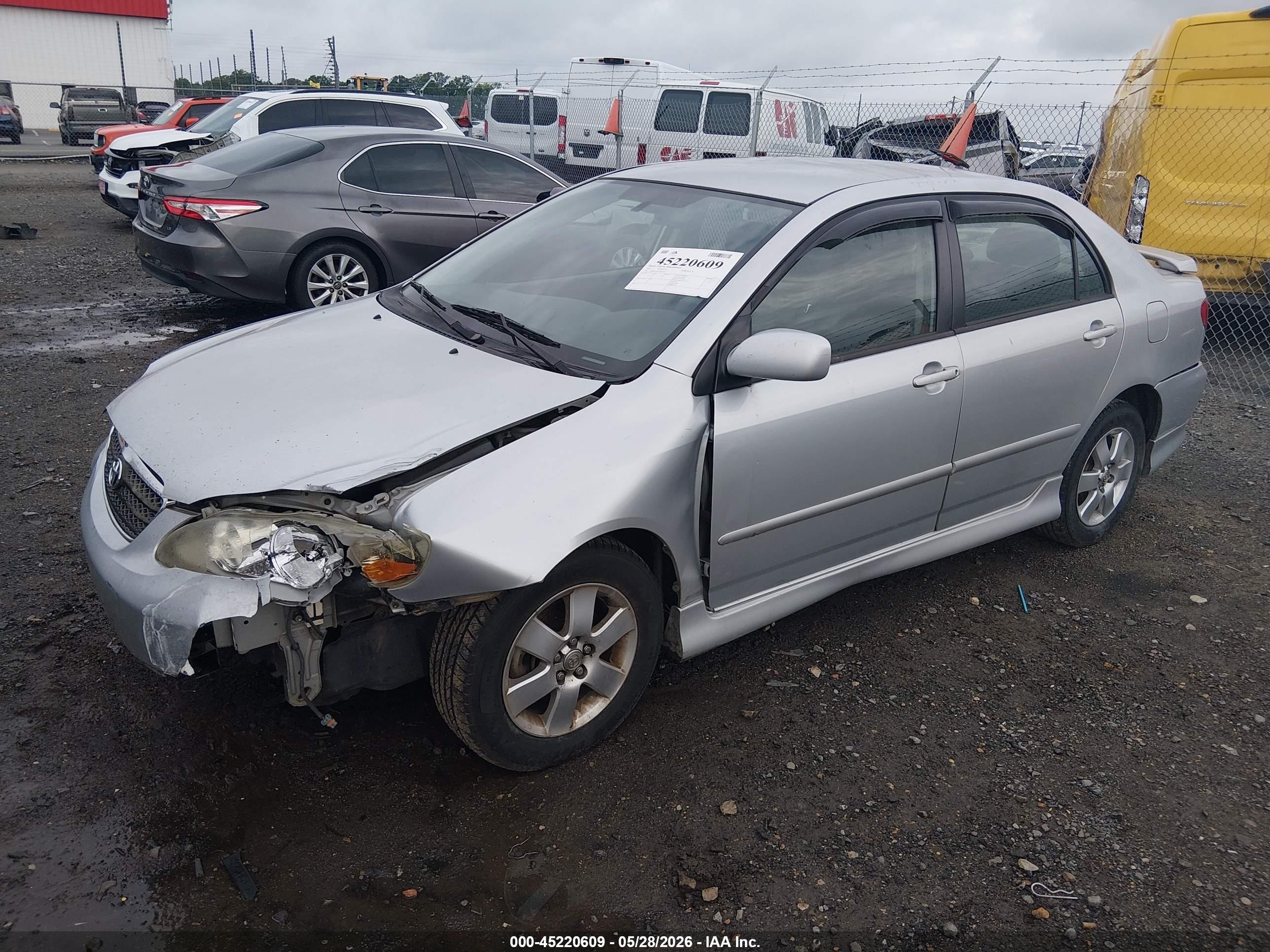 2007 Toyota Corolla S Silver vin: 1NXBR32E97Z812503