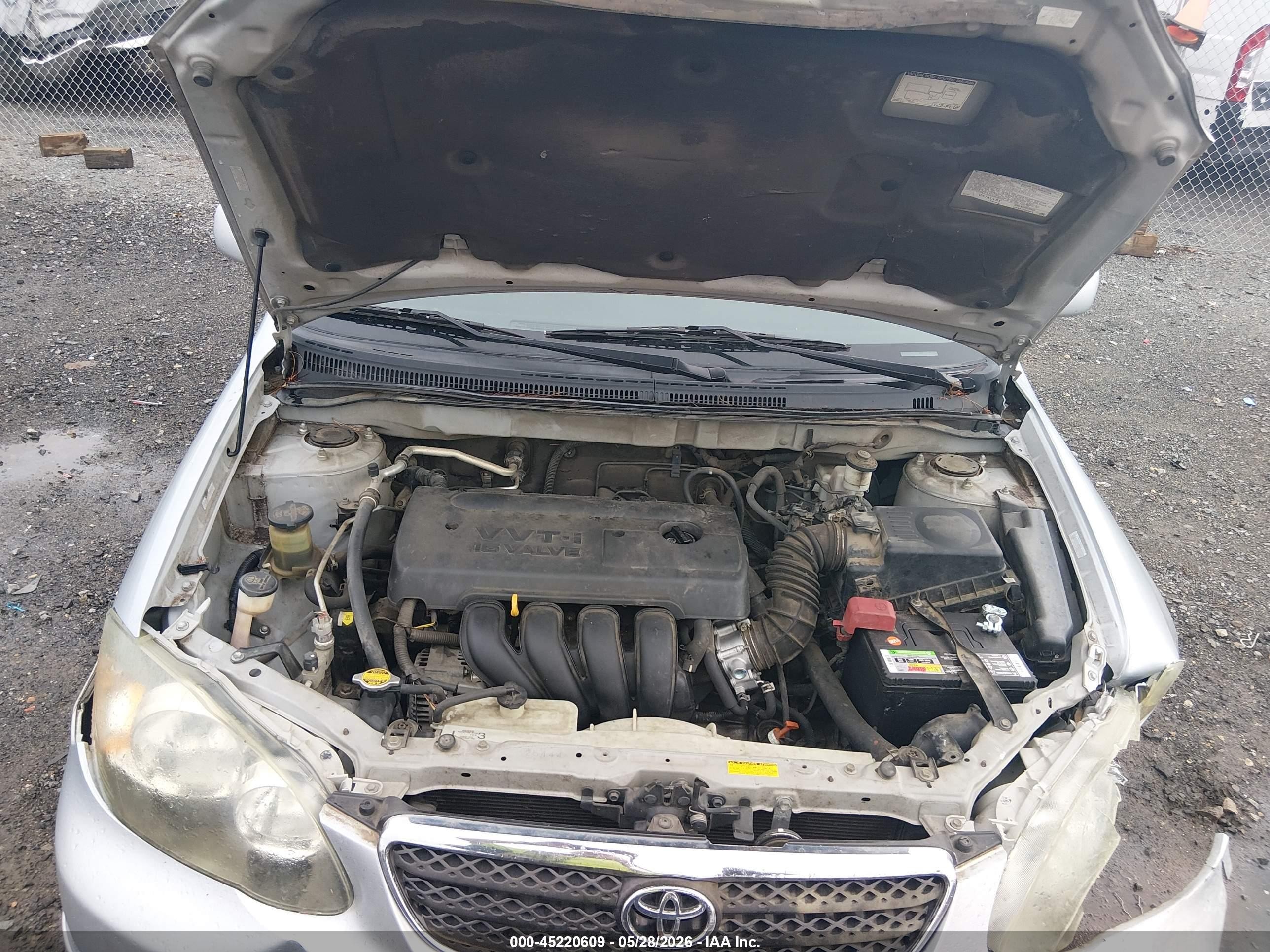 2007 Toyota Corolla S Silver vin: 1NXBR32E97Z812503