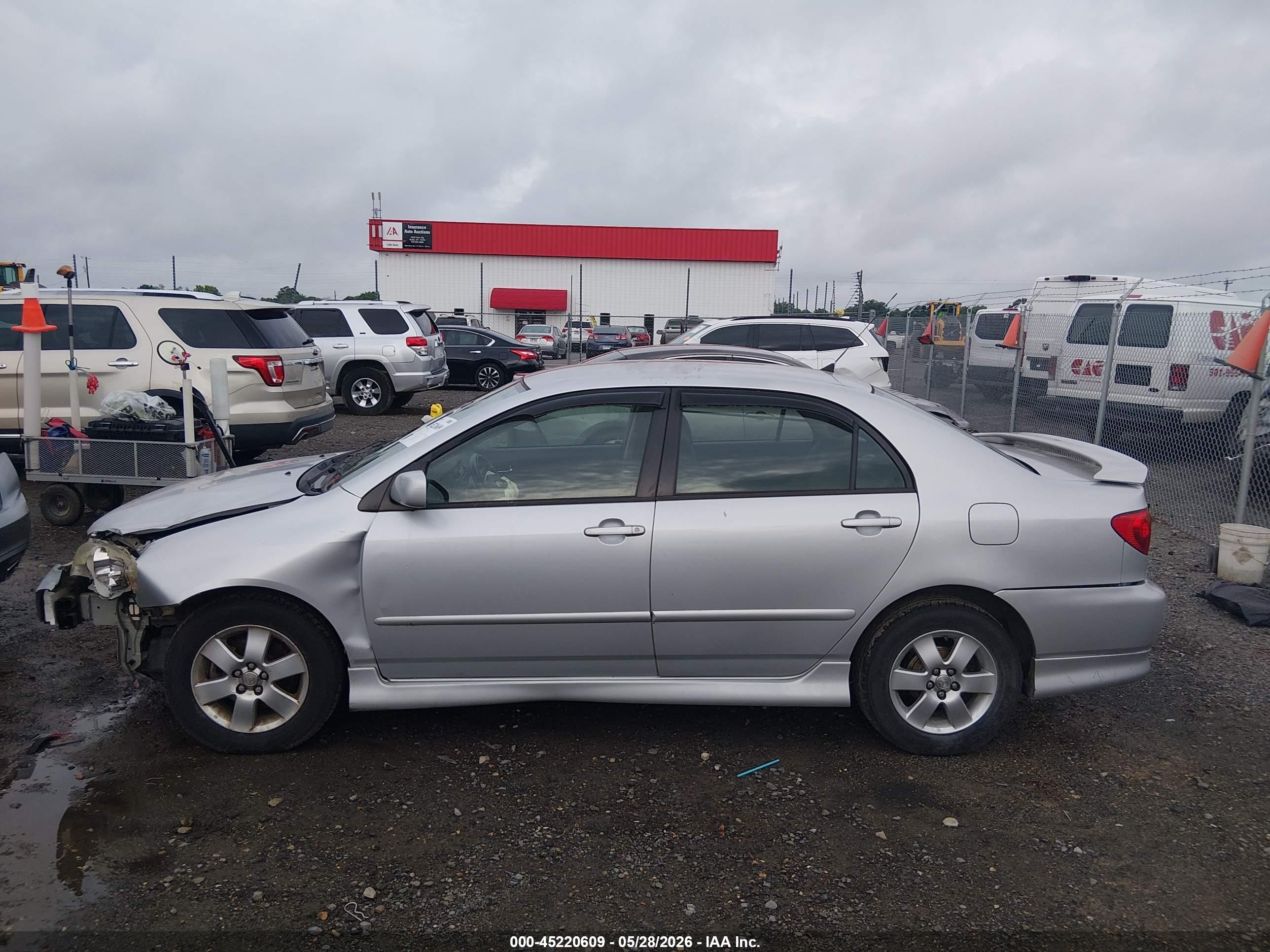 2007 Toyota Corolla S Silver vin: 1NXBR32E97Z812503