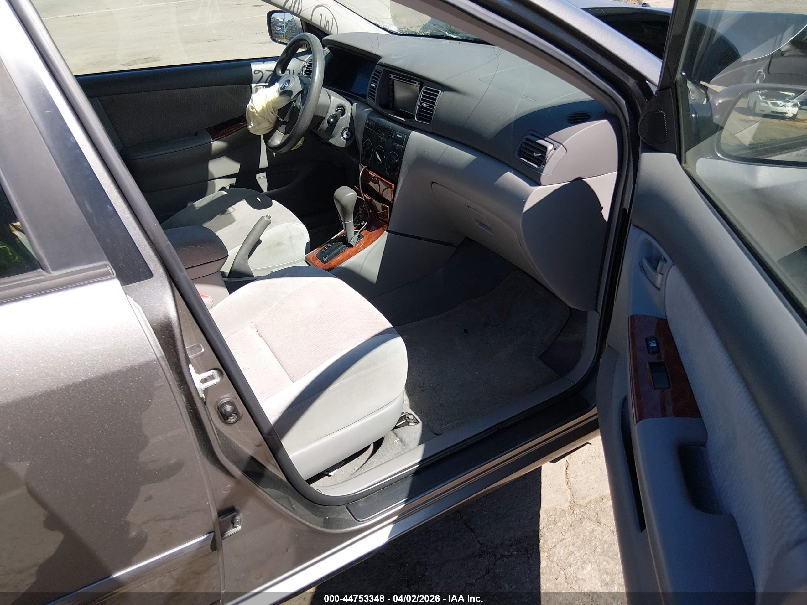 2007 Toyota Corolla Le Серый vin: 1NXBR32E97Z854685