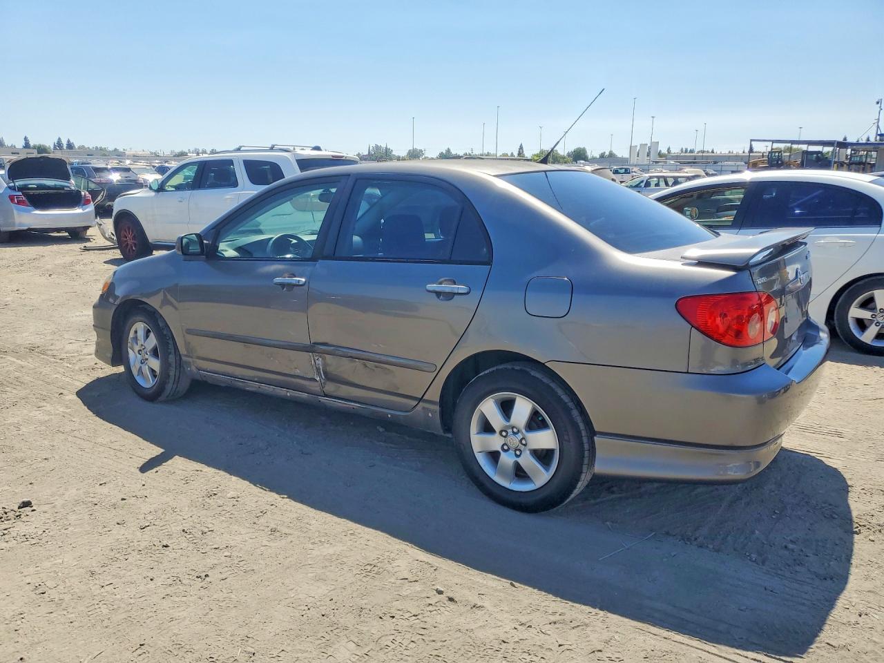 2007 Toyota Corolla S Серый vin: 1NXBR32E97Z867694