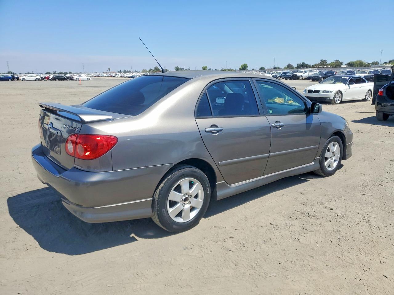 2007 Toyota Corolla S Серый vin: 1NXBR32E97Z867694