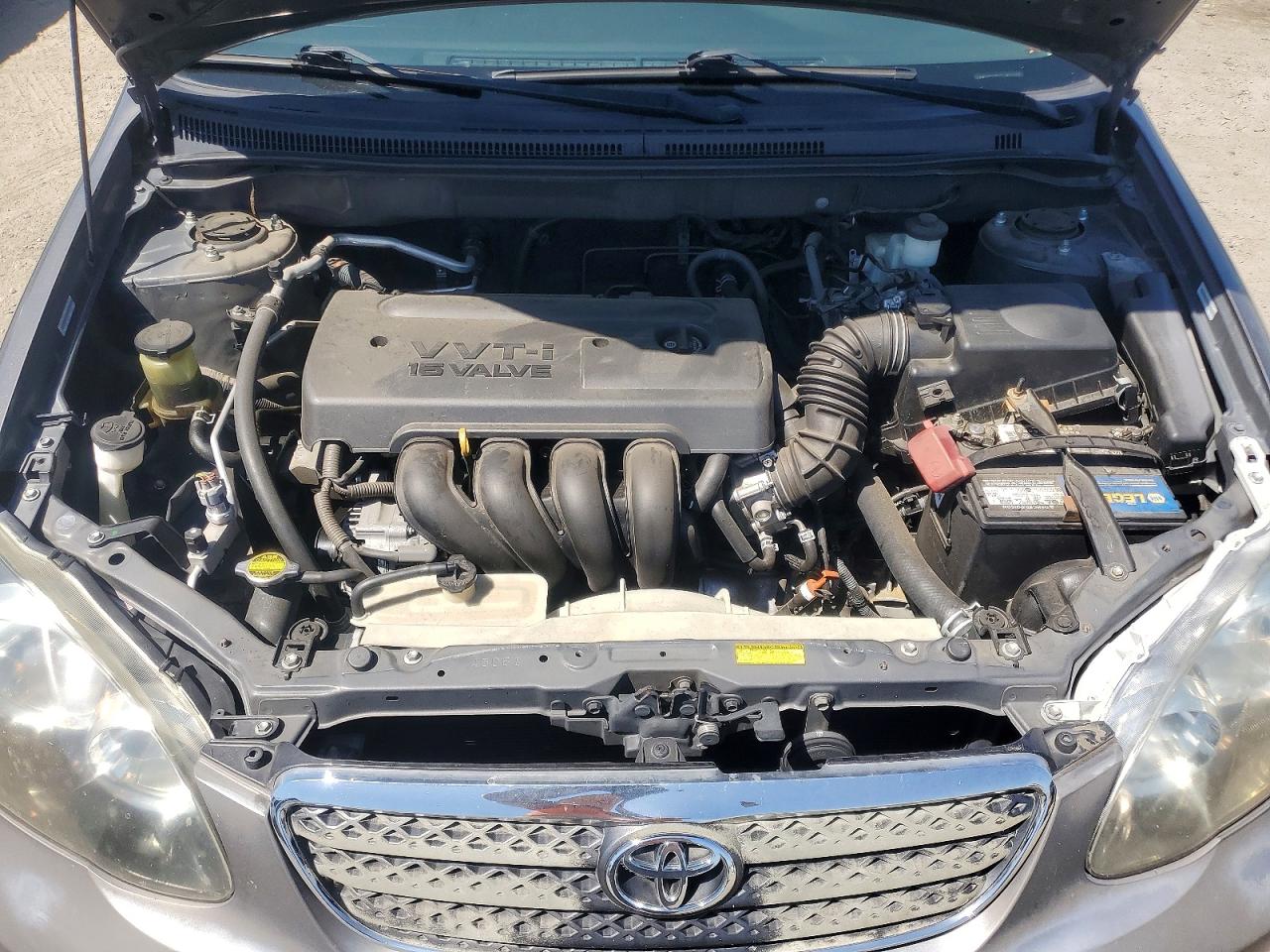 2007 Toyota Corolla S Серый vin: 1NXBR32E97Z867694