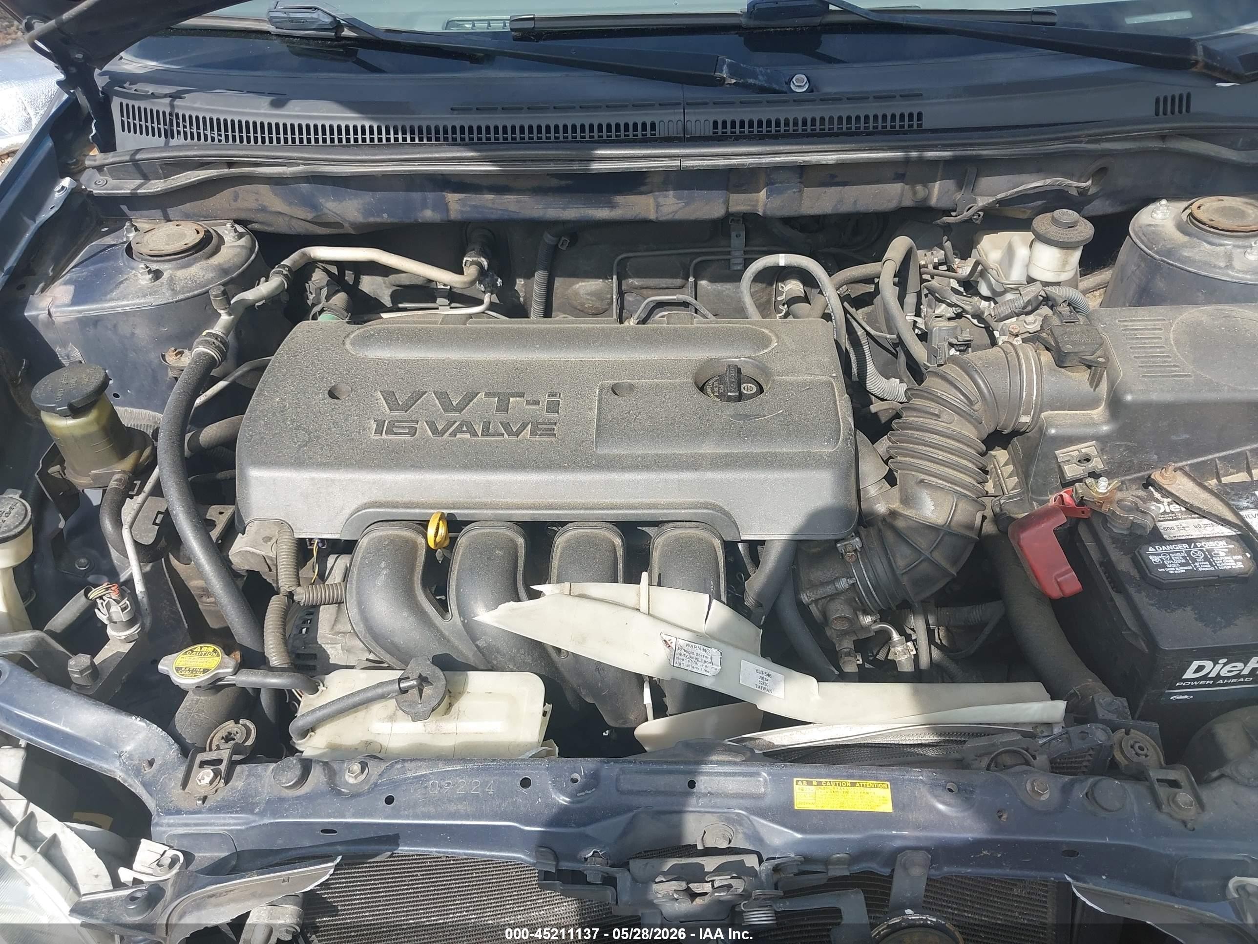 2007 Toyota Corolla Le Blue vin: 1NXBR32E97Z878775