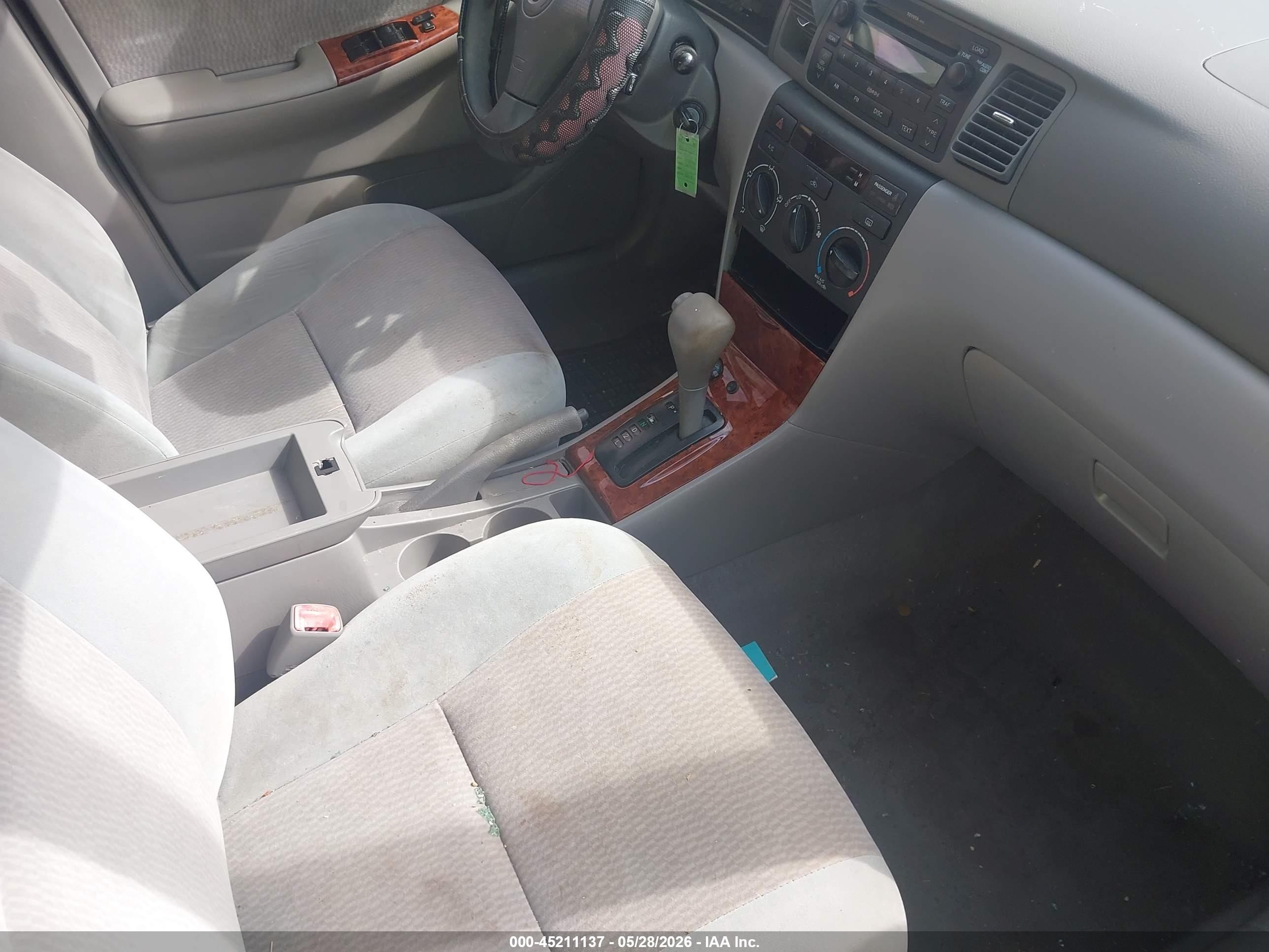 2007 Toyota Corolla Le Blue vin: 1NXBR32E97Z878775