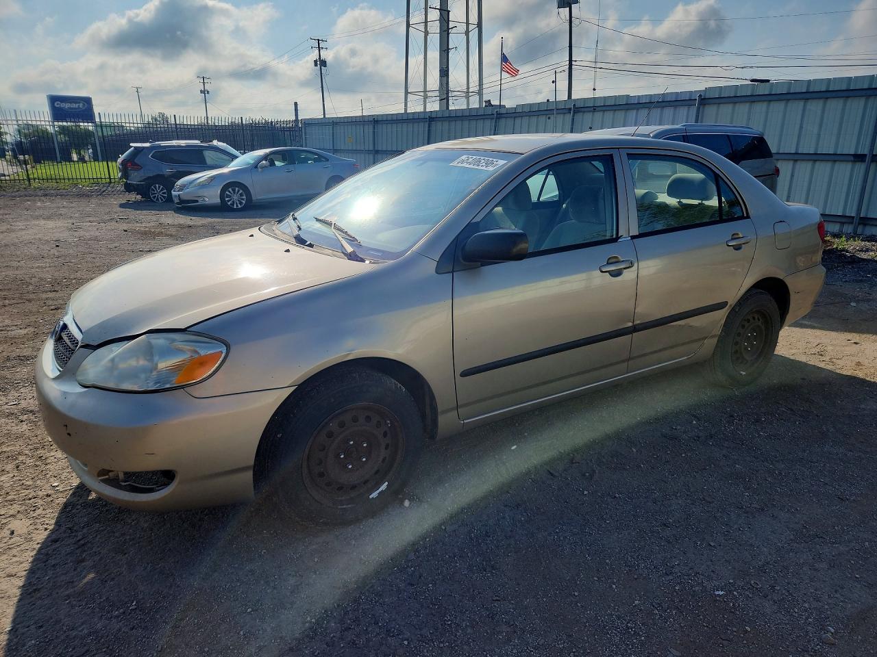 2008 Toyota Corolla Ce Бежевый vin: 1NXBR32E98Z023348
