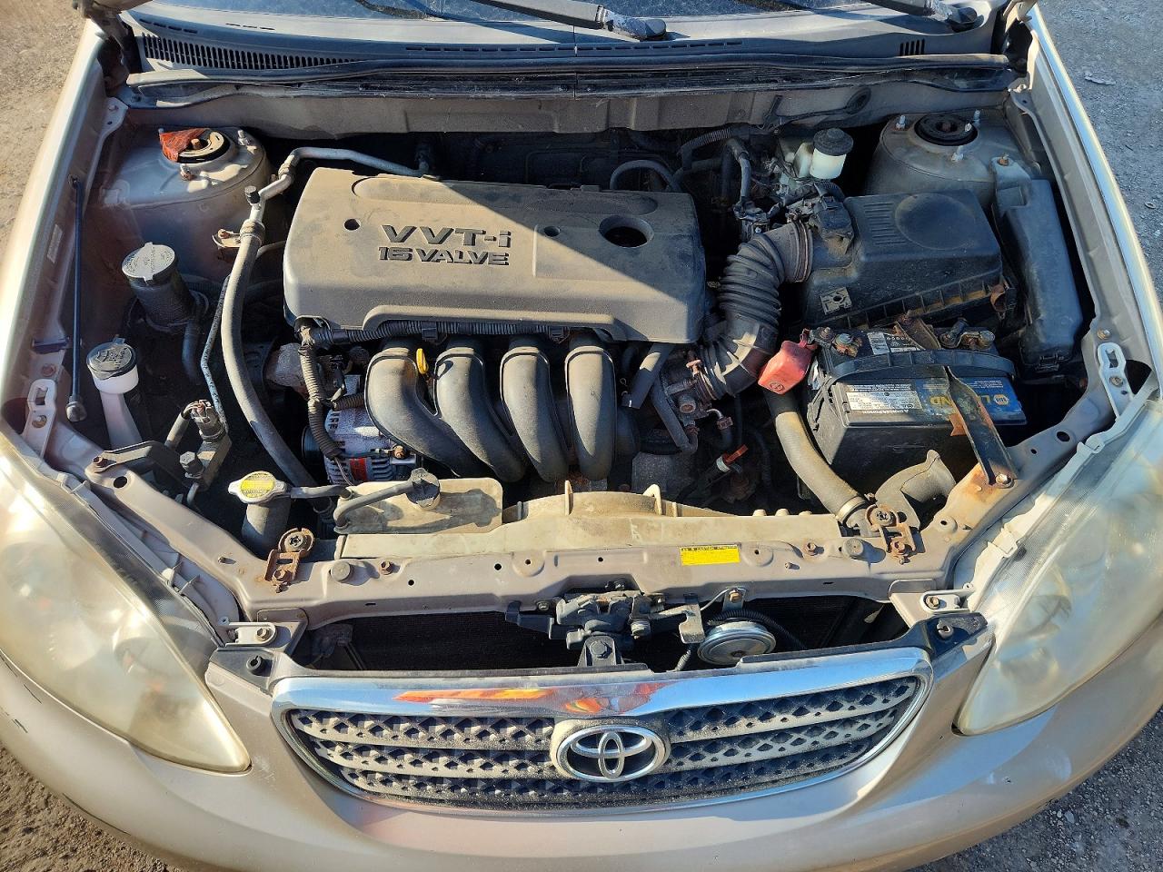 2008 Toyota Corolla Ce Бежевый vin: 1NXBR32E98Z023348