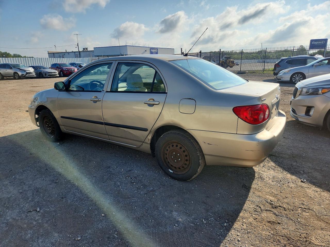 2008 Toyota Corolla Ce Beige vin: 1NXBR32E98Z023348