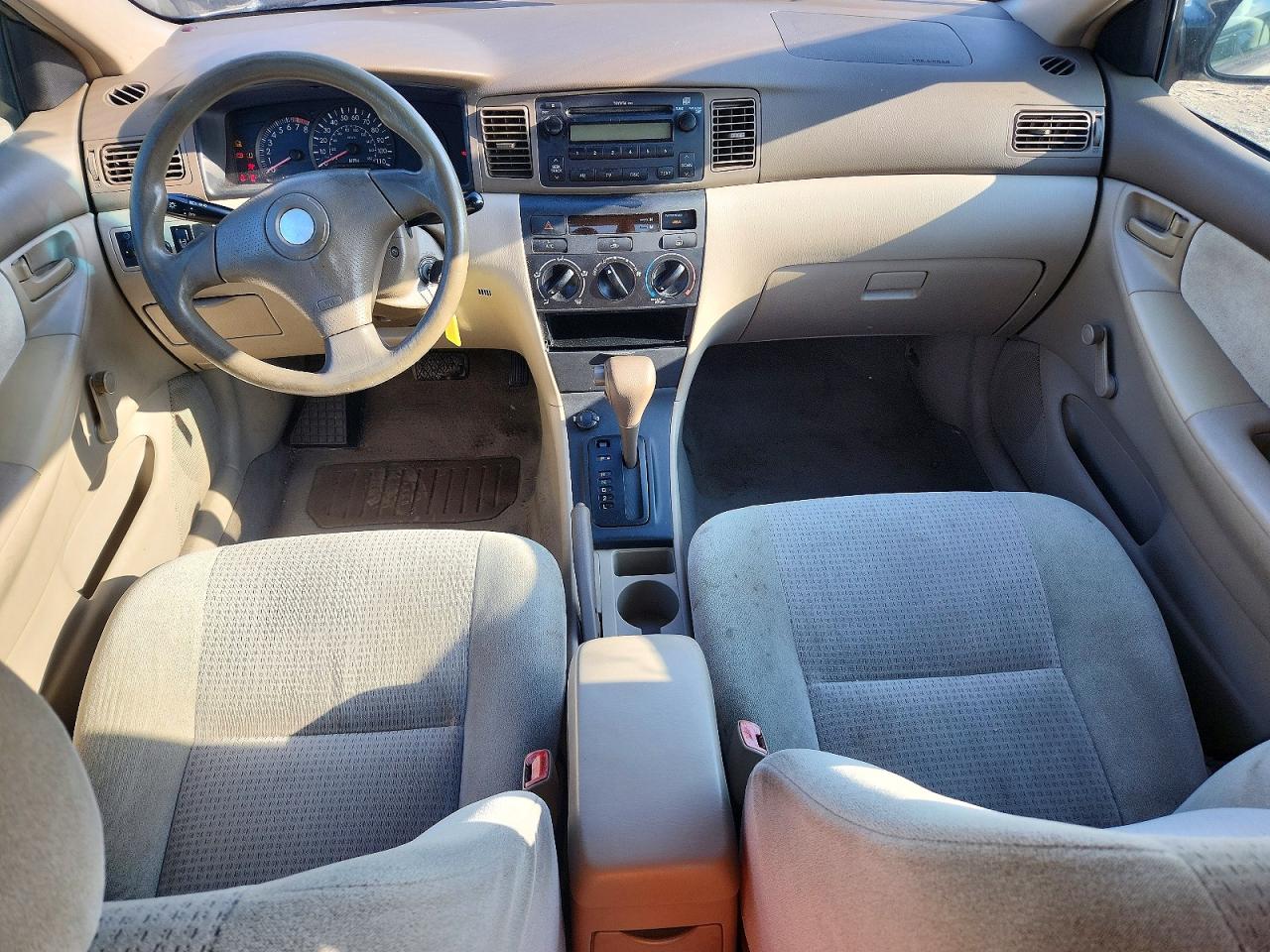2008 Toyota Corolla Ce Beige vin: 1NXBR32E98Z023348