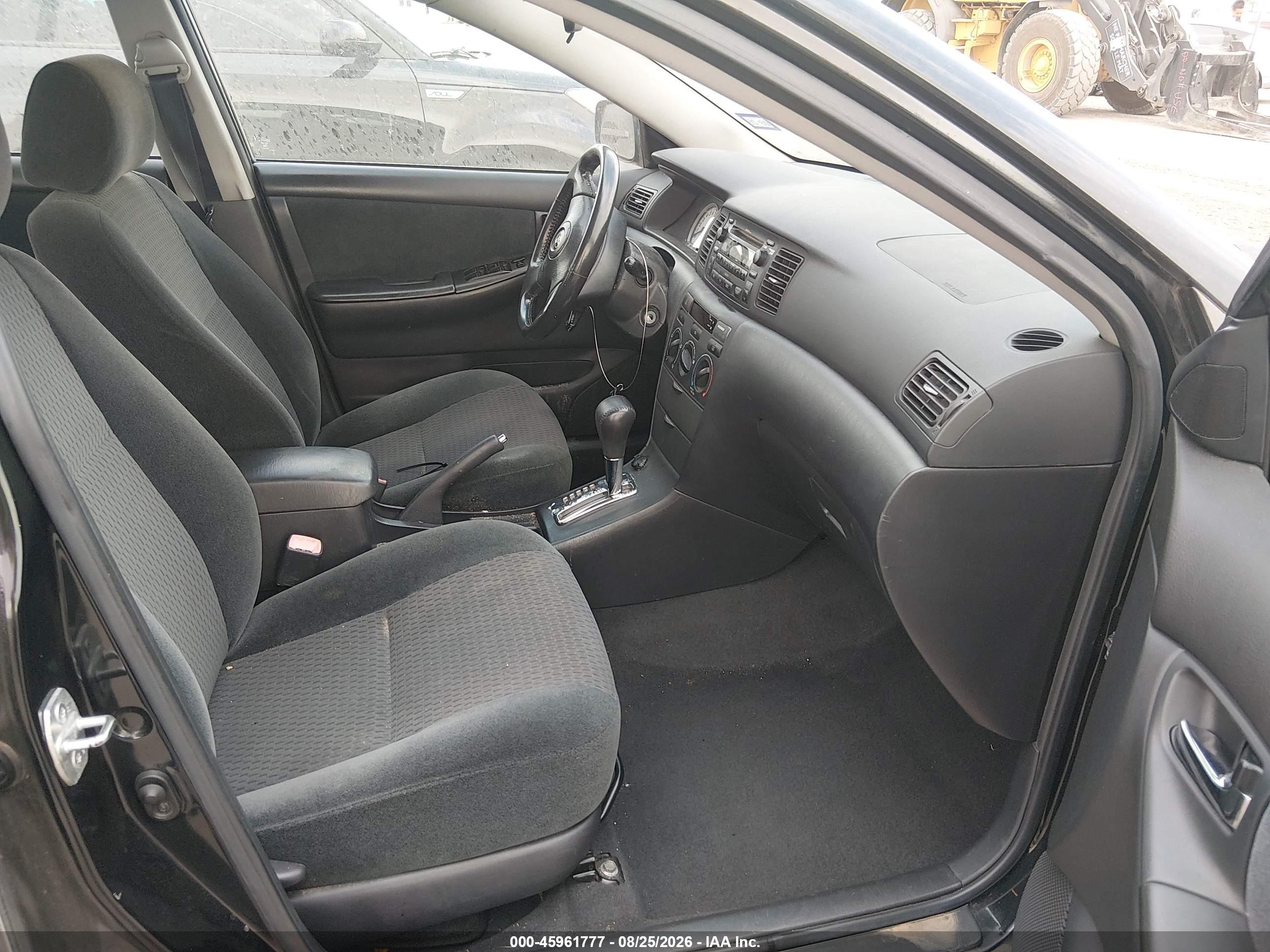 2008 Toyota Corolla S Black vin: 1NXBR32E98Z023950
