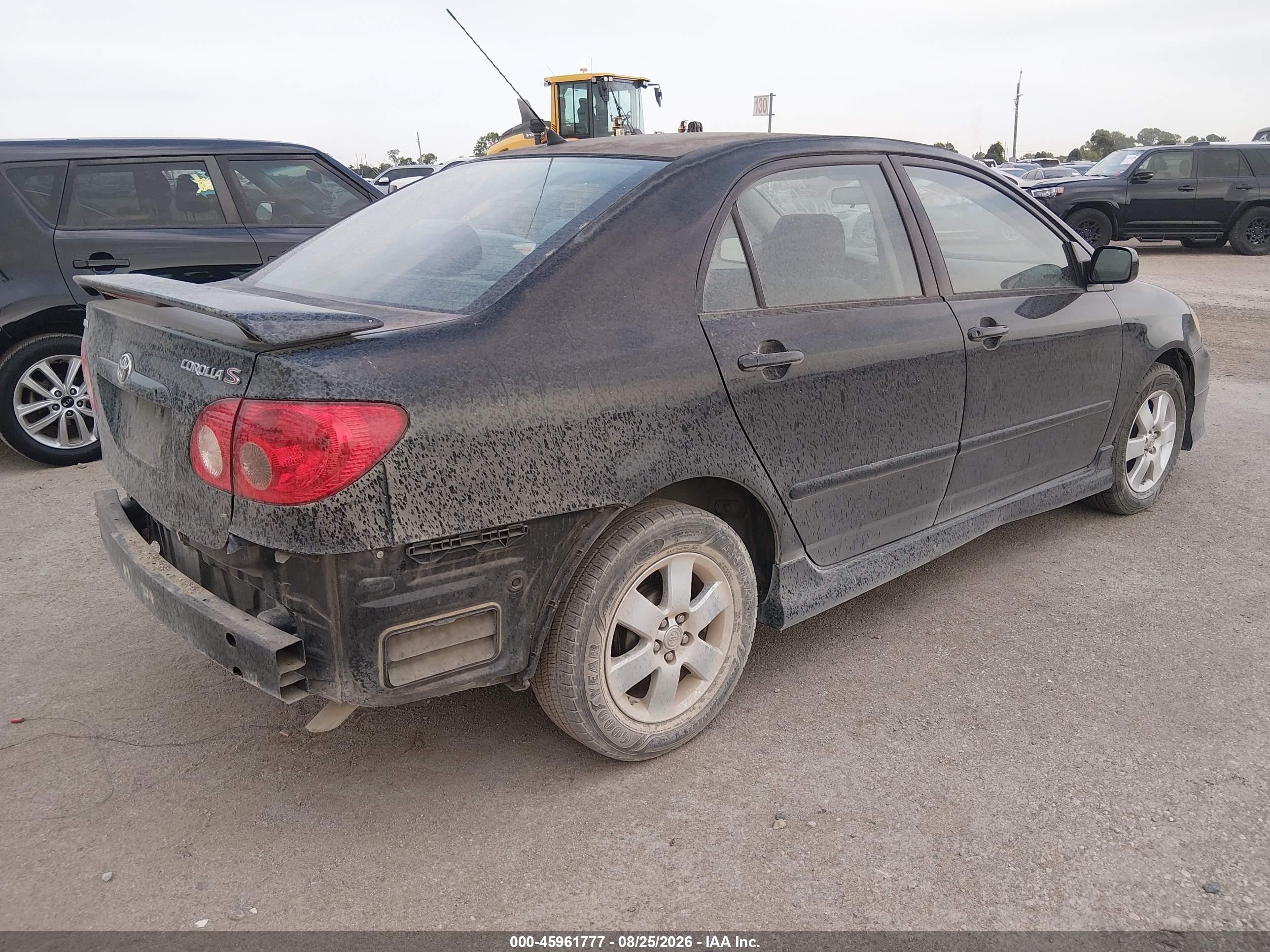 2008 Toyota Corolla S Black vin: 1NXBR32E98Z023950