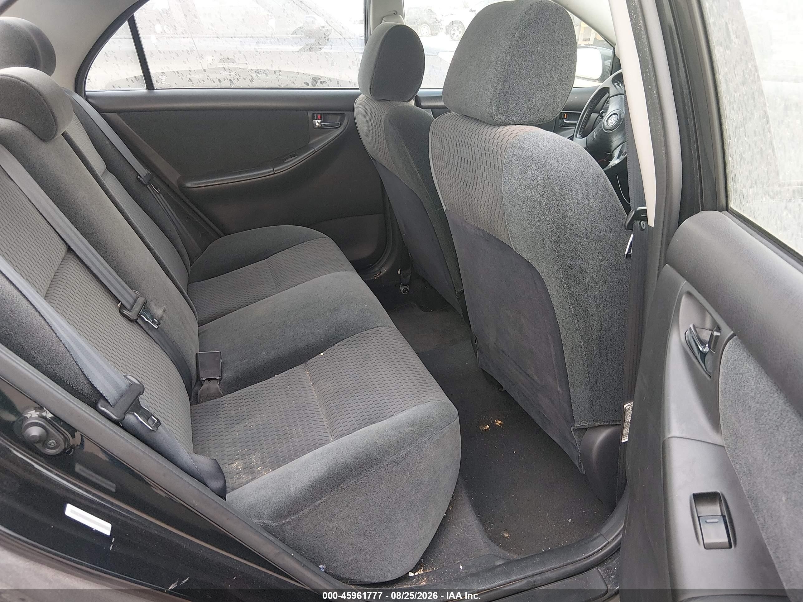 2008 Toyota Corolla S Black vin: 1NXBR32E98Z023950