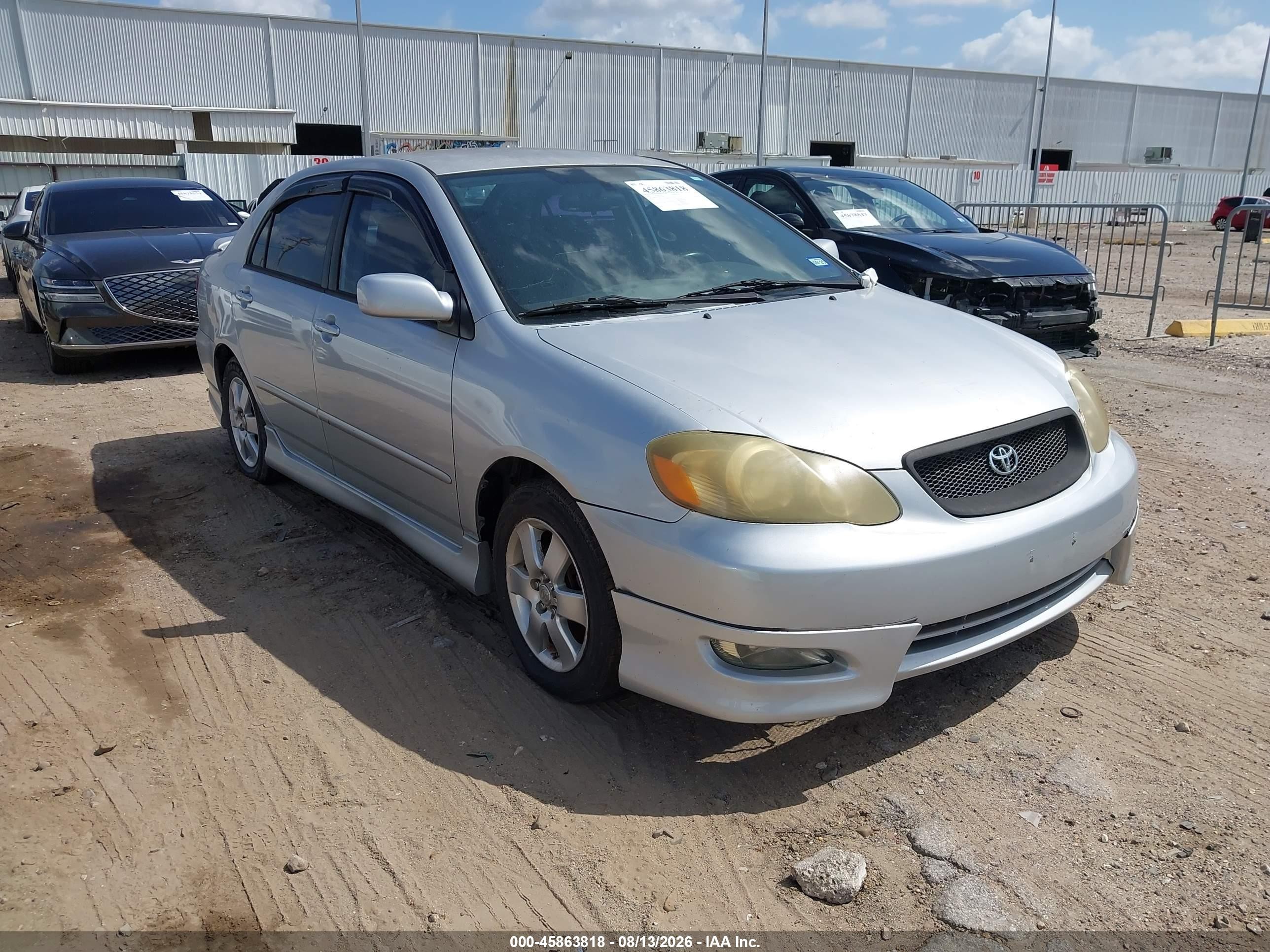 2008 Toyota Corolla S Silver vin: 1NXBR32E98Z032860