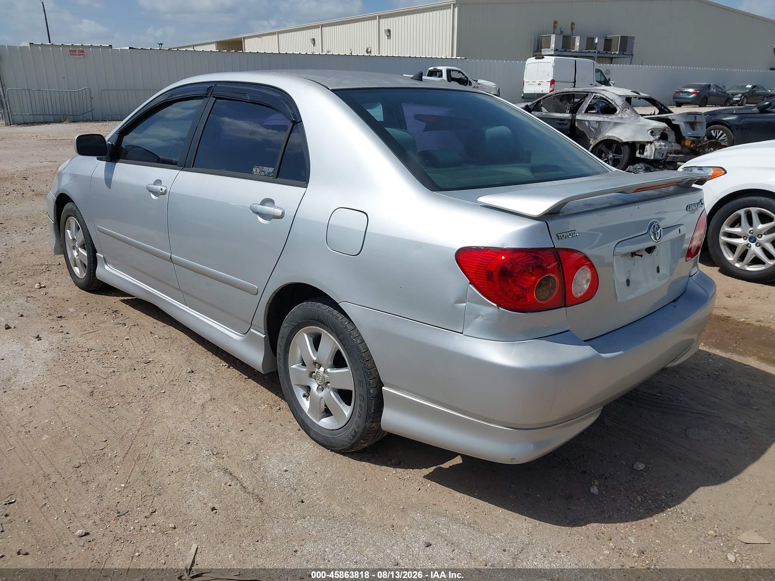 2008 Toyota Corolla S Silver vin: 1NXBR32E98Z032860