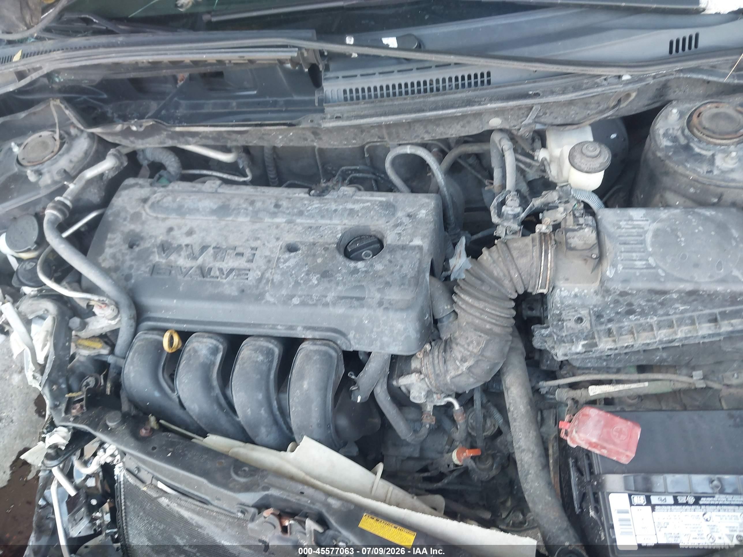 2008 Toyota Corolla Ce Black vin: 1NXBR32E98Z032986