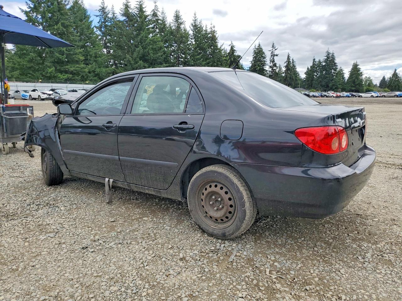 2008 Toyota Corolla Ce Black vin: 1NXBR32E98Z951855