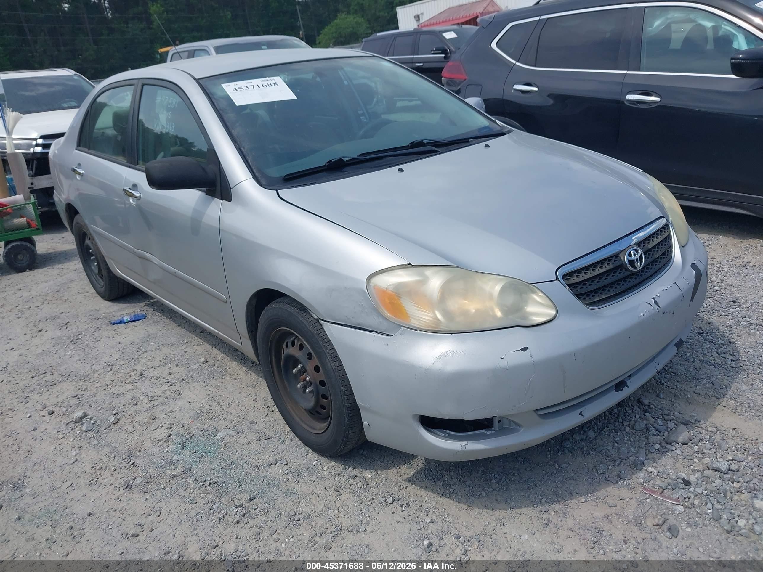 2008 Toyota Corolla Le Silver vin: 1NXBR32E98Z953363
